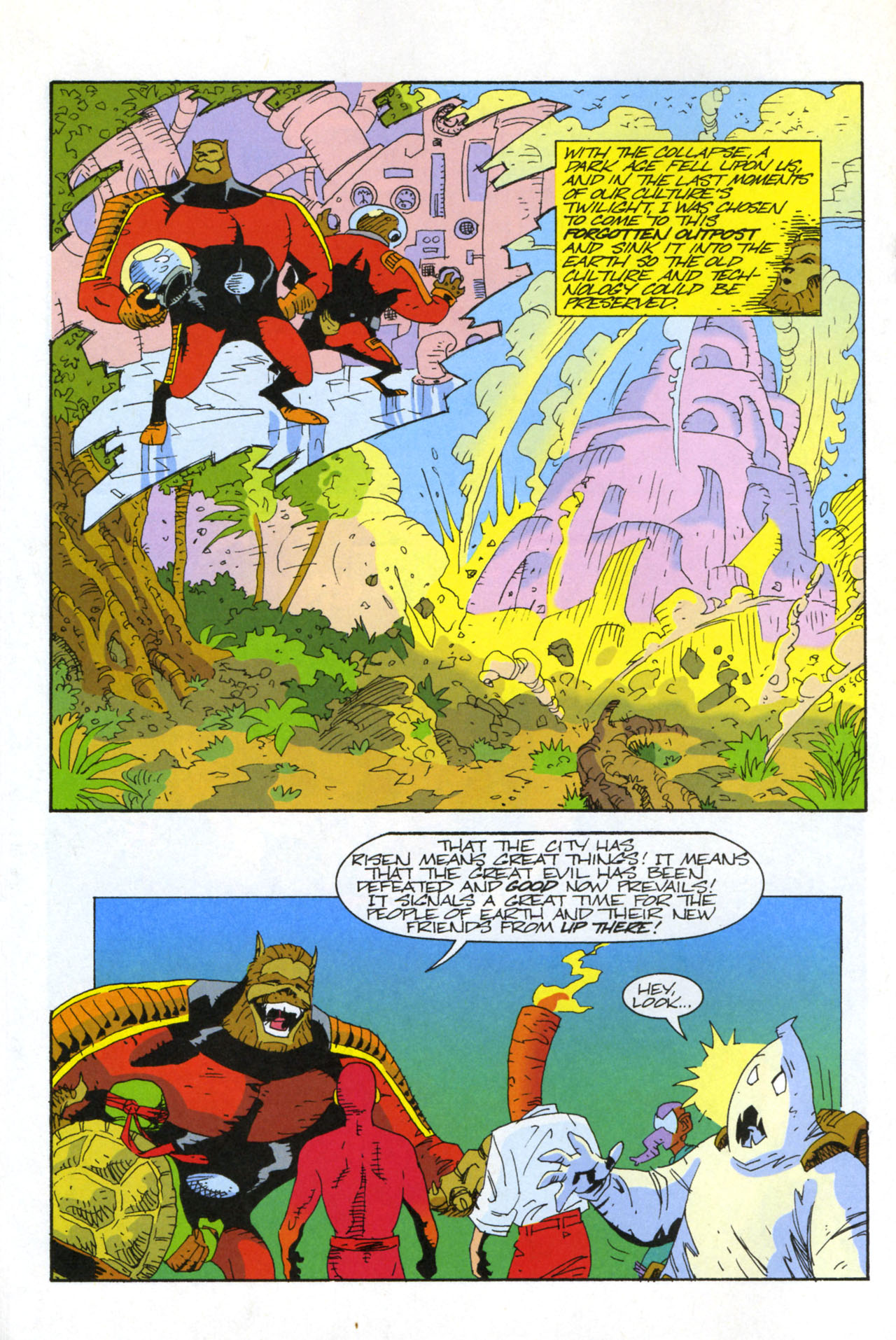 Teenage Mutant Ninja Turtles/Flaming Carrot Crossover Issue #4 #4 - English 18