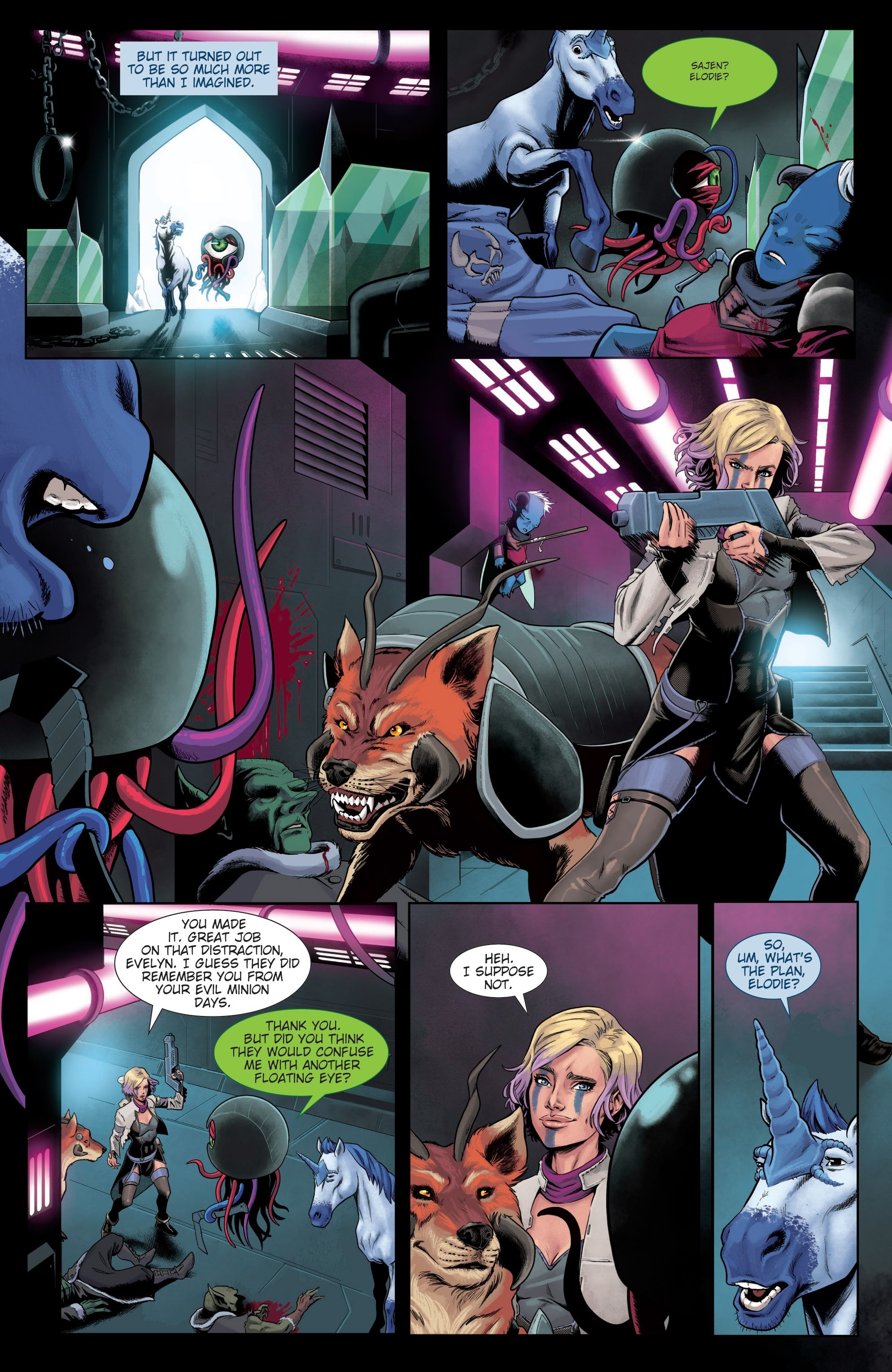 Read online By the Horns comic -  Issue #8 - 5