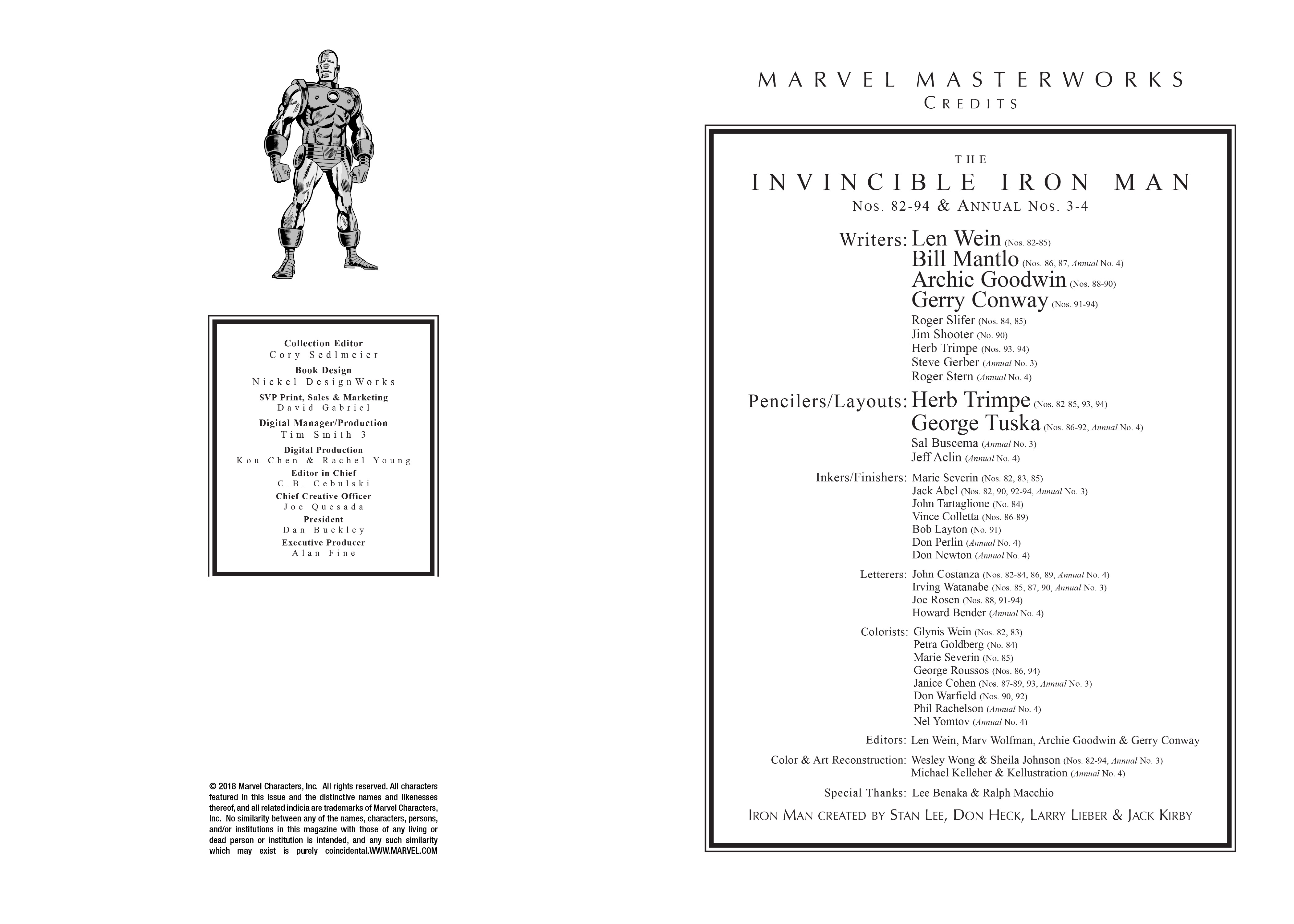 Read online Marvel Masterworks: The Invincible Iron Man comic -  Issue # TPB 11 (Part 1) - 3