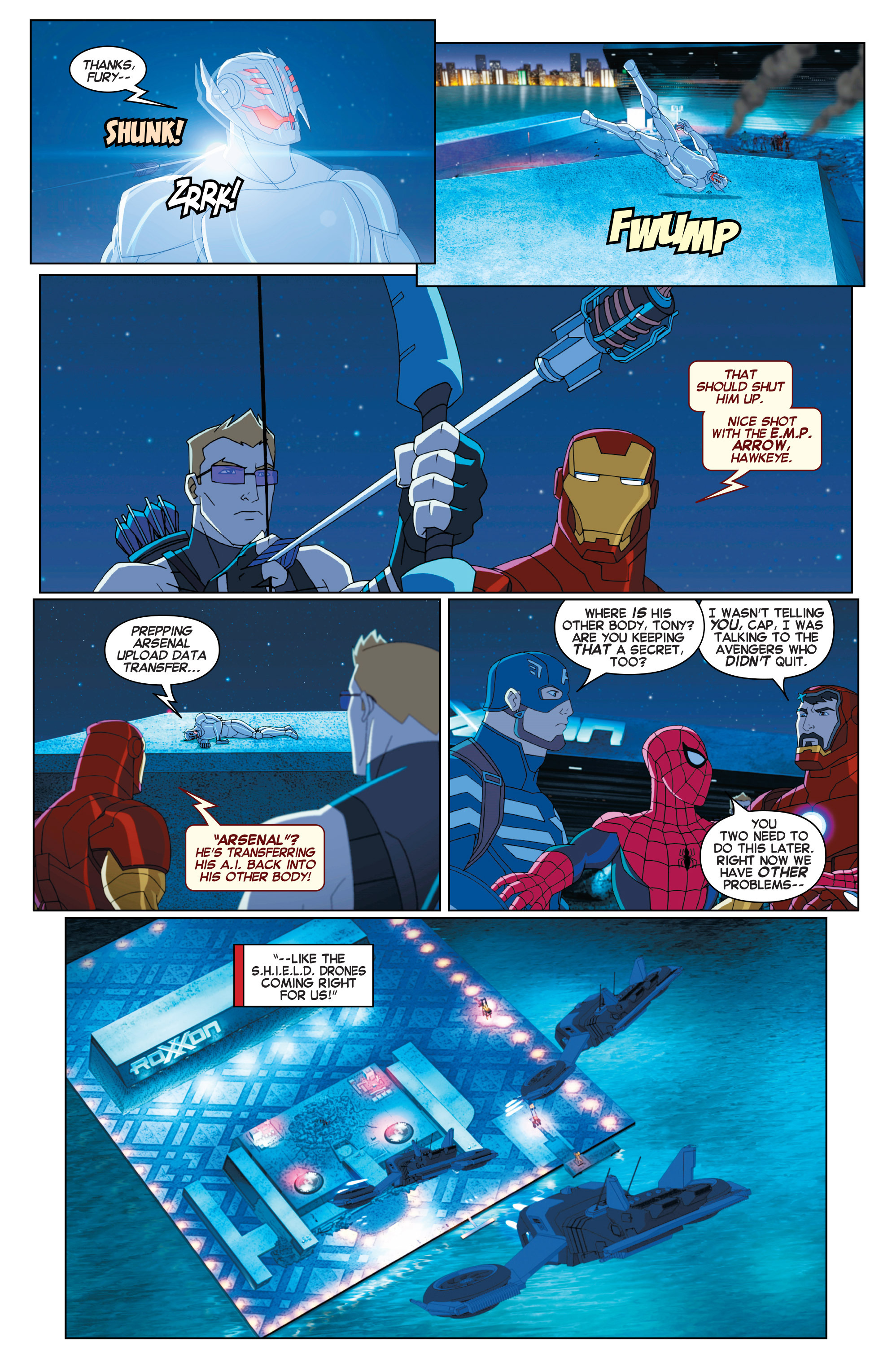 Read online Marvel Universe Avengers Assemble: Civil War comic -  Issue #2 - 12