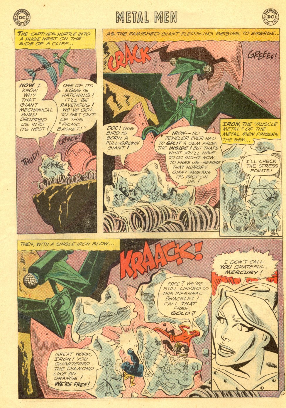 Read online Metal Men (1963) comic -  Issue #5 - 14