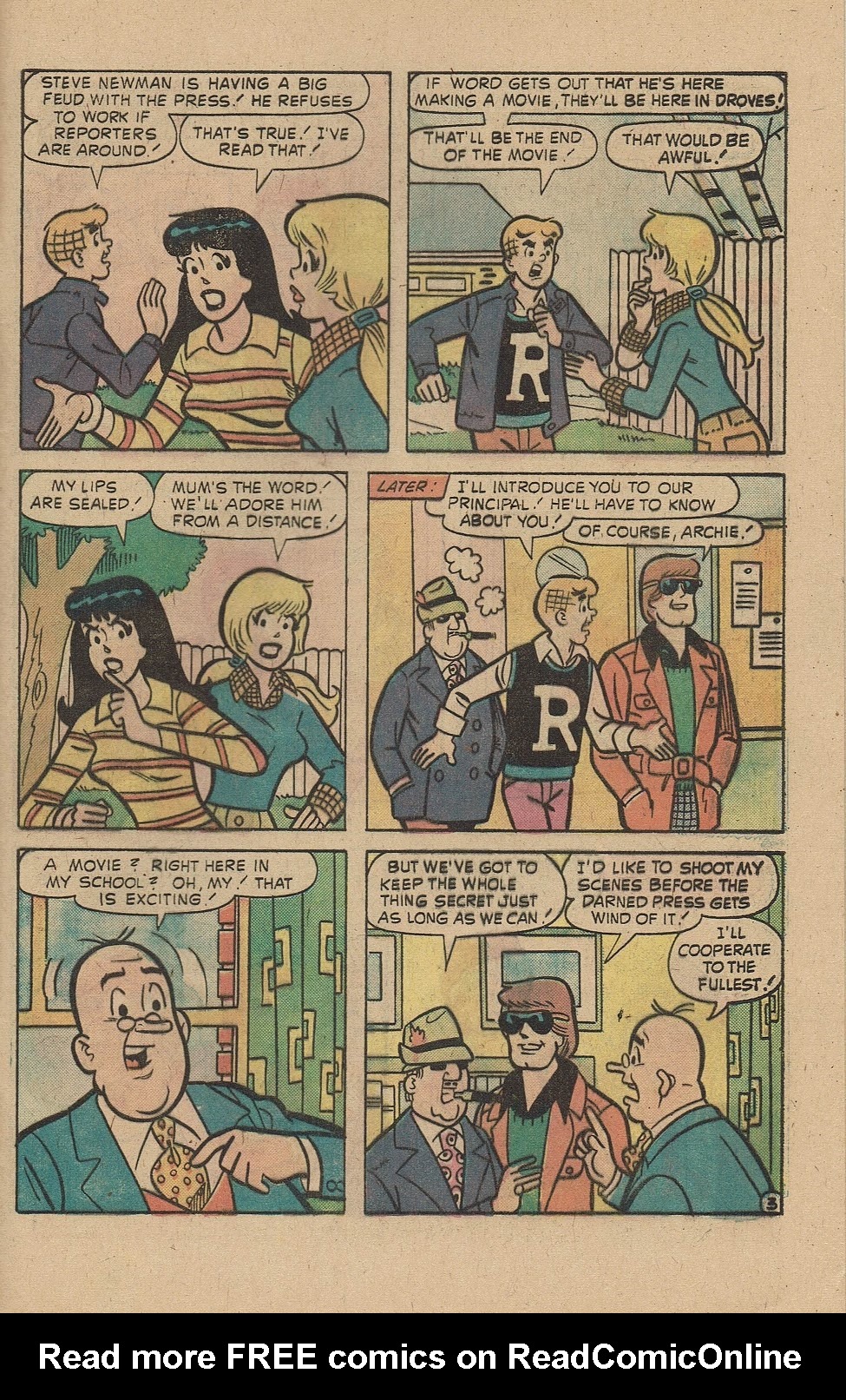 Read online Archie at Riverdale High (1972) comic -  Issue #25 - 29