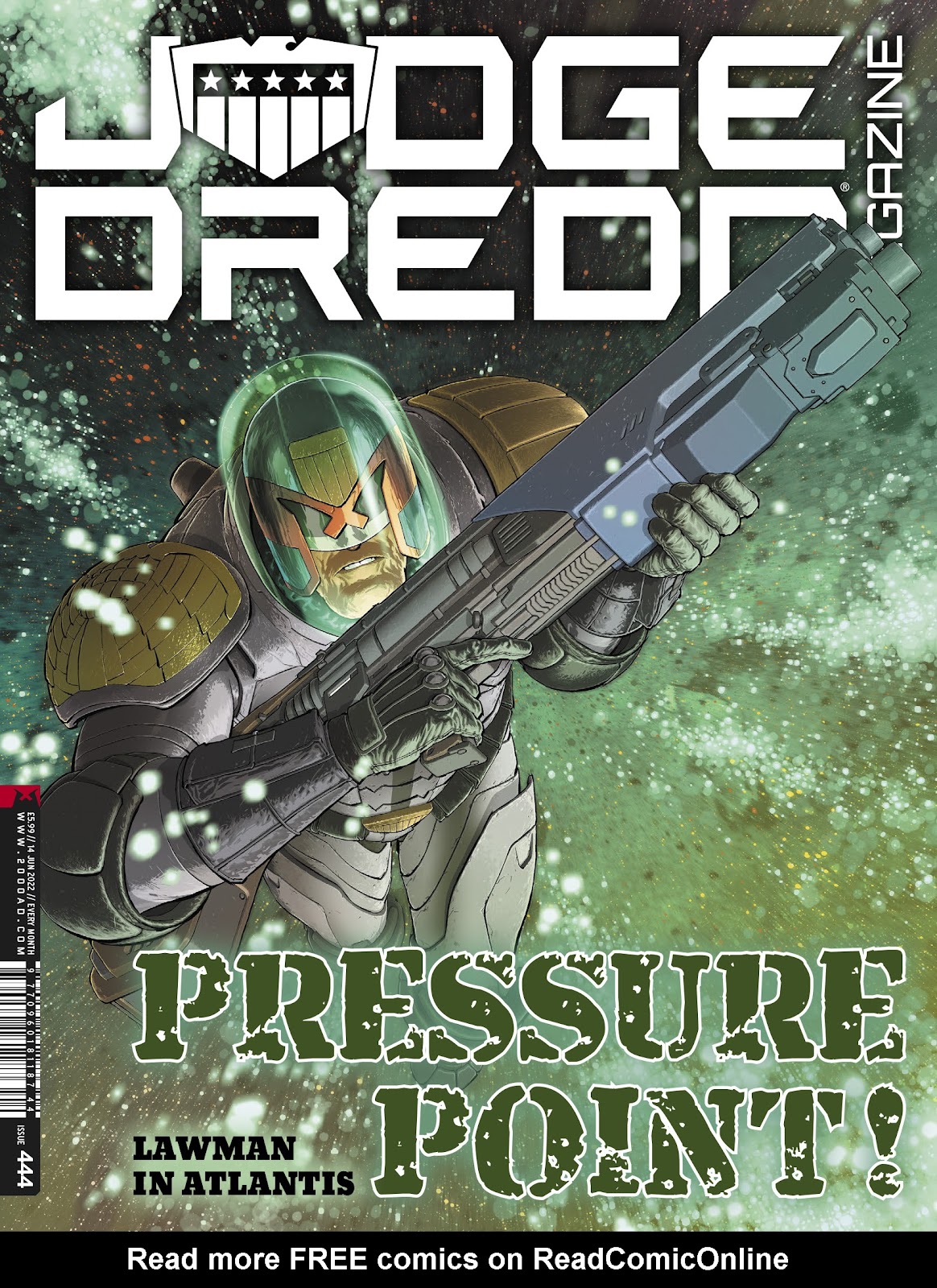 Judge Dredd Megazine (Vol. 5) issue 444 - Page 1