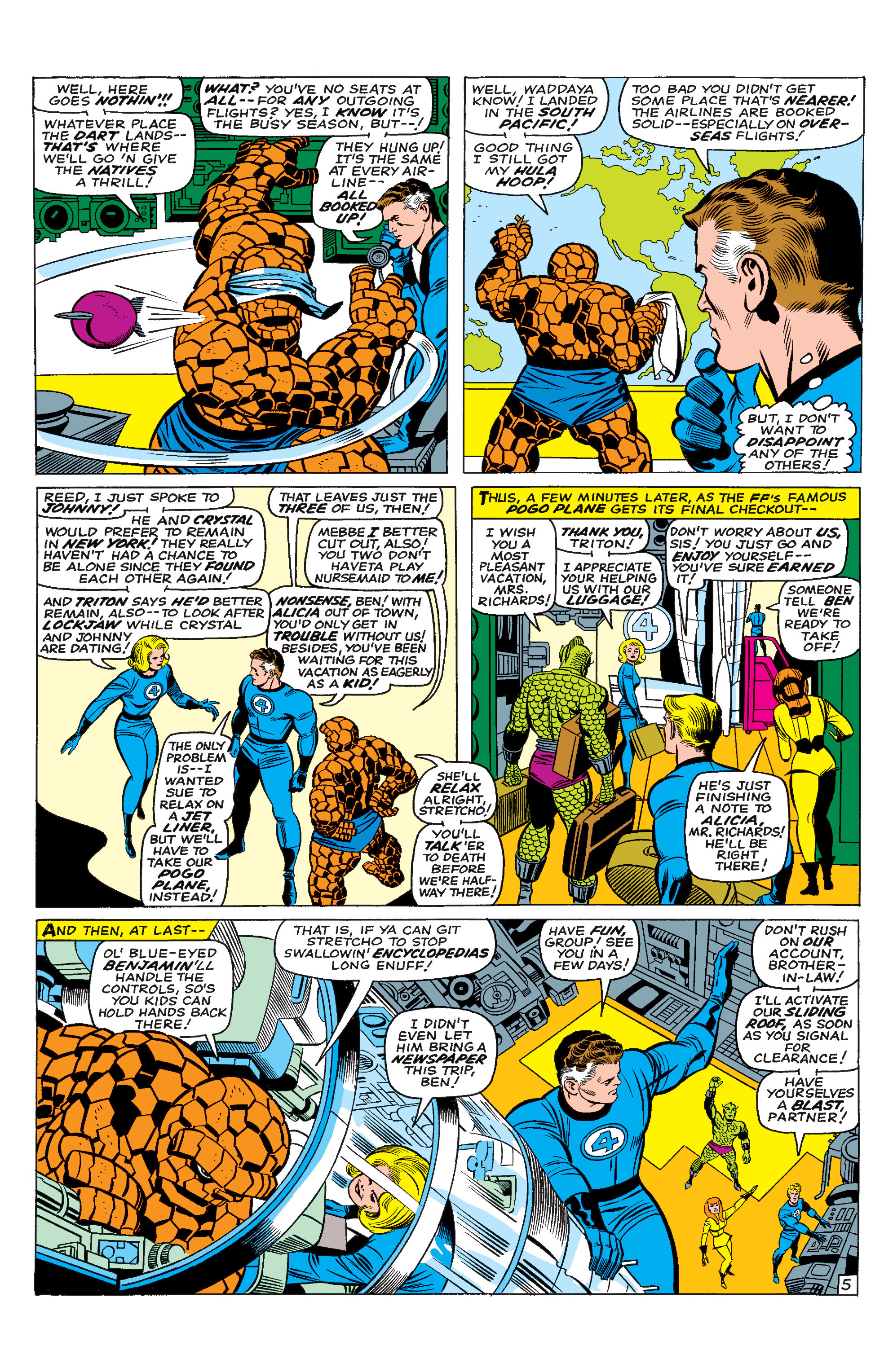 Read online Marvel Masterworks: The Fantastic Four comic -  Issue # TPB 7 (Part 1) - 73