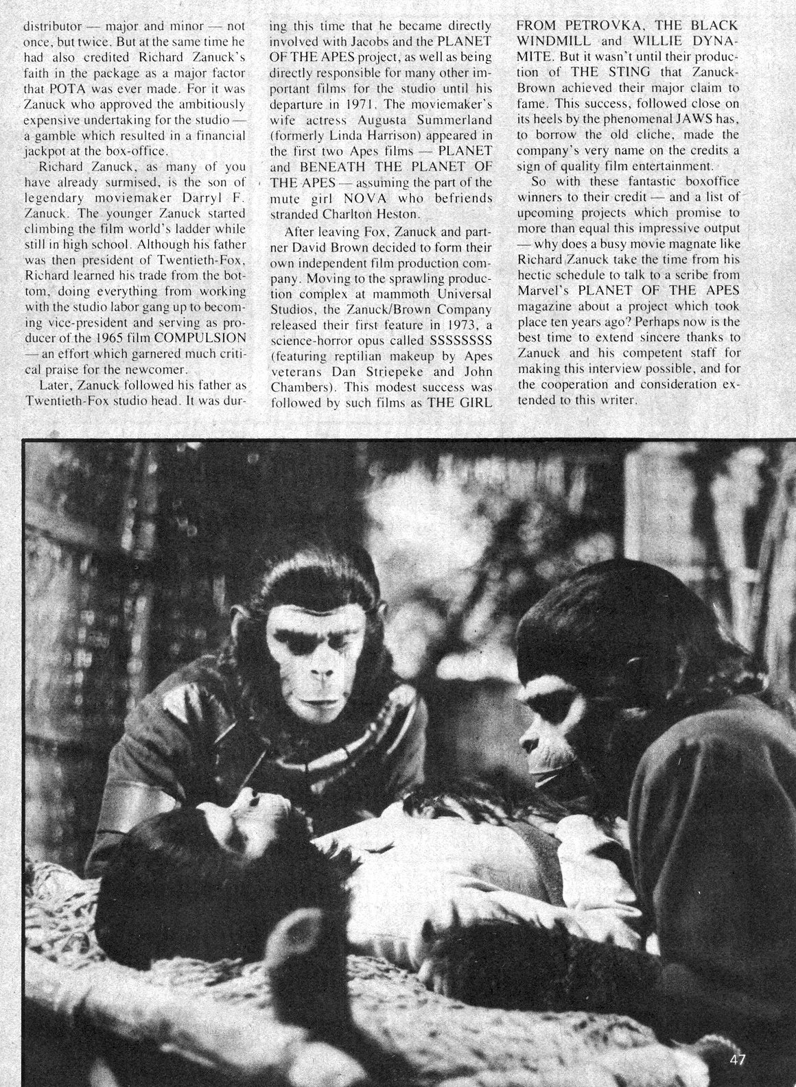 Read online Planet of the Apes comic -  Issue #29 - 46