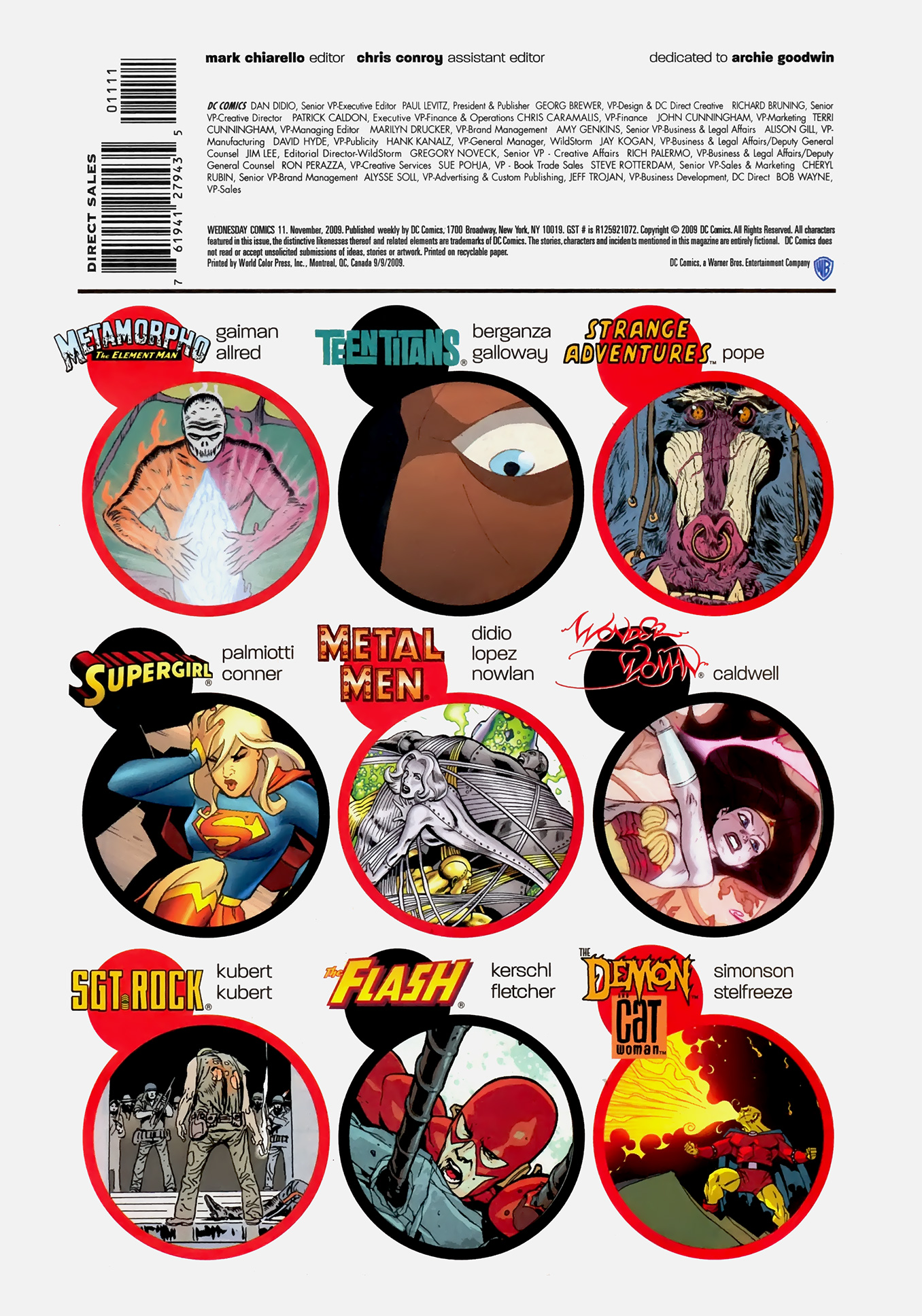 Read online Wednesday Comics comic -  Issue #11 - 18