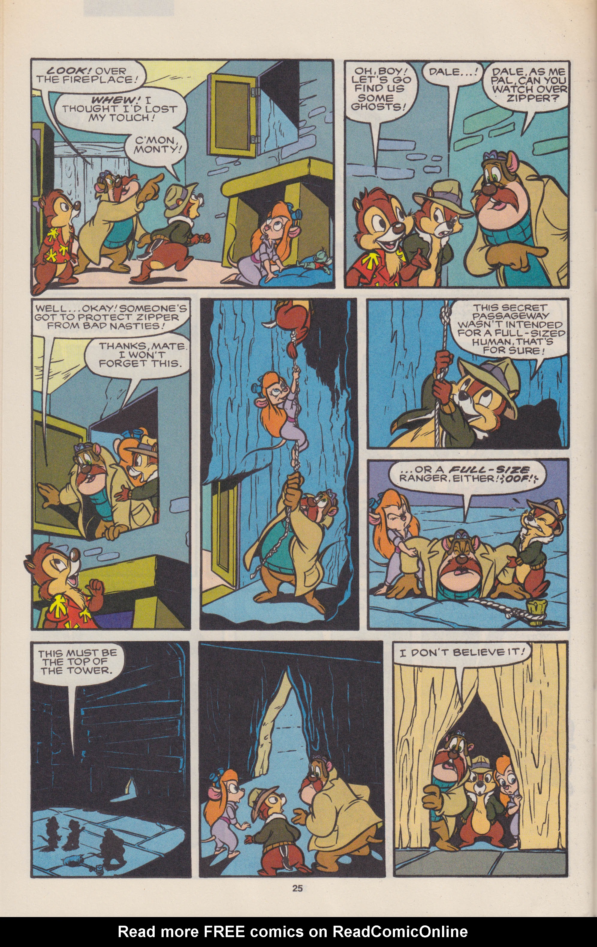 Read online Disney's Chip 'N Dale Rescue Rangers comic -  Issue #18 - 32