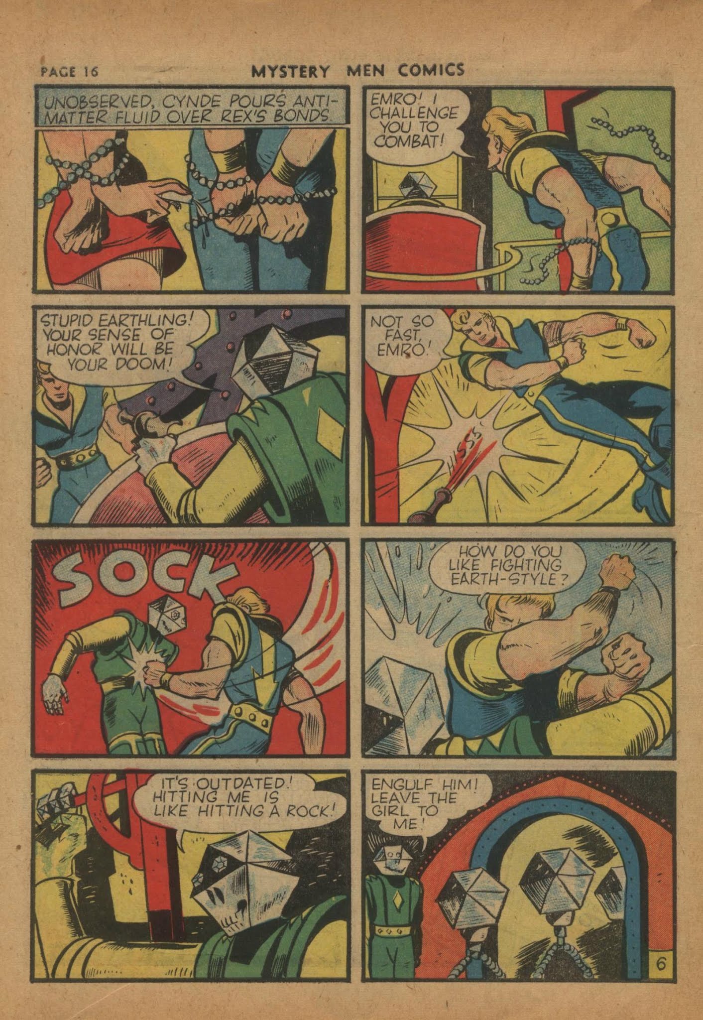 Read online Mystery Men Comics comic -  Issue #16 - 18