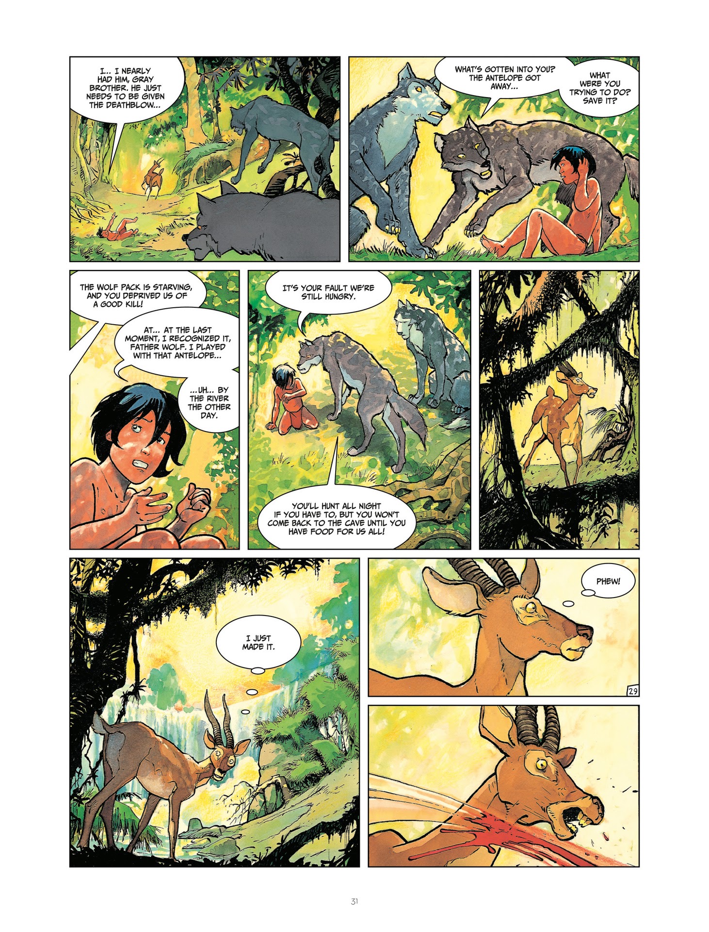 Read online The Last Jungle Book comic -  Issue #1 - 31