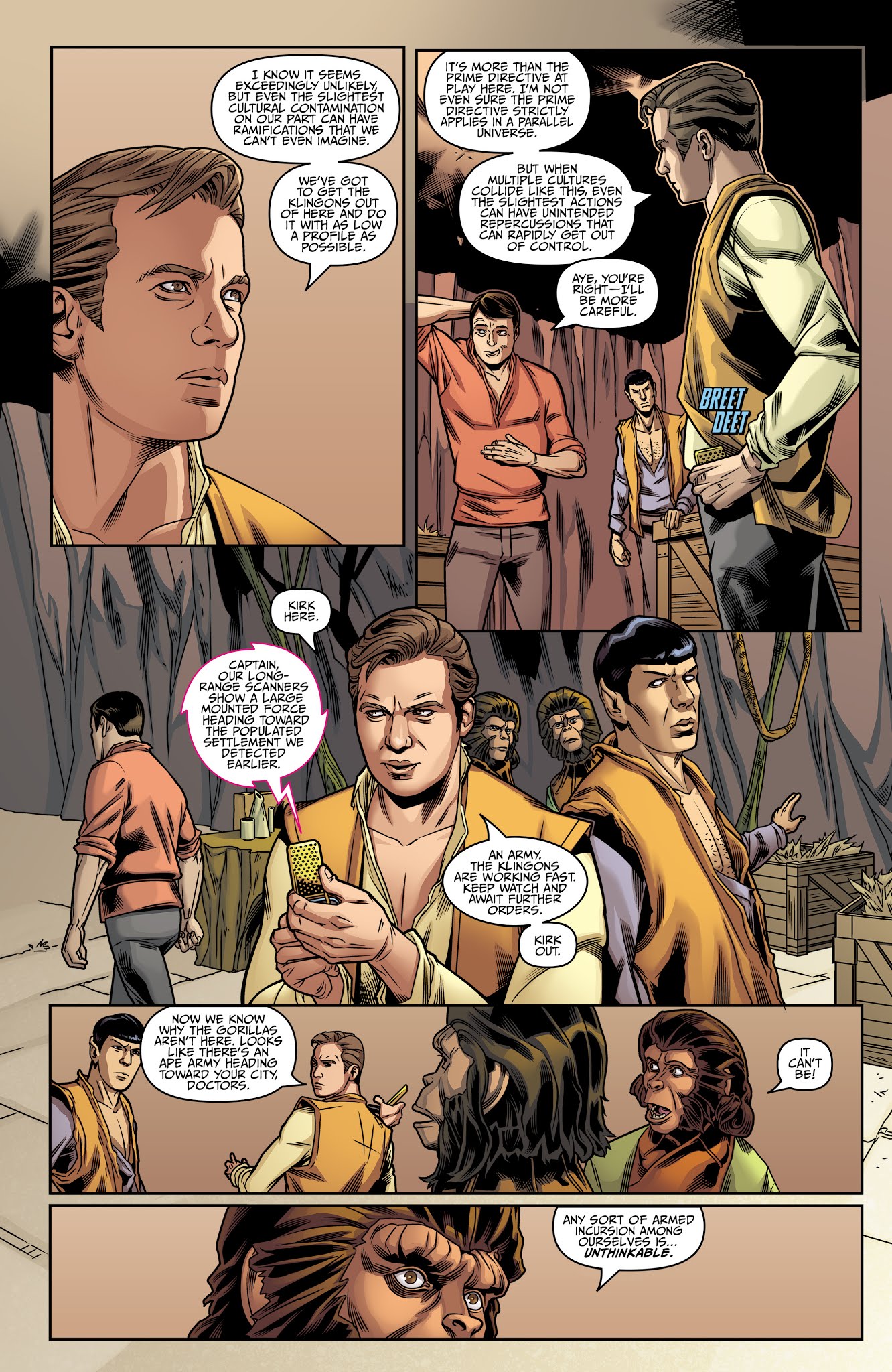 Read online Star Trek/Planet of the Apes: The Primate Directive comic -  Issue # _TPB - 75