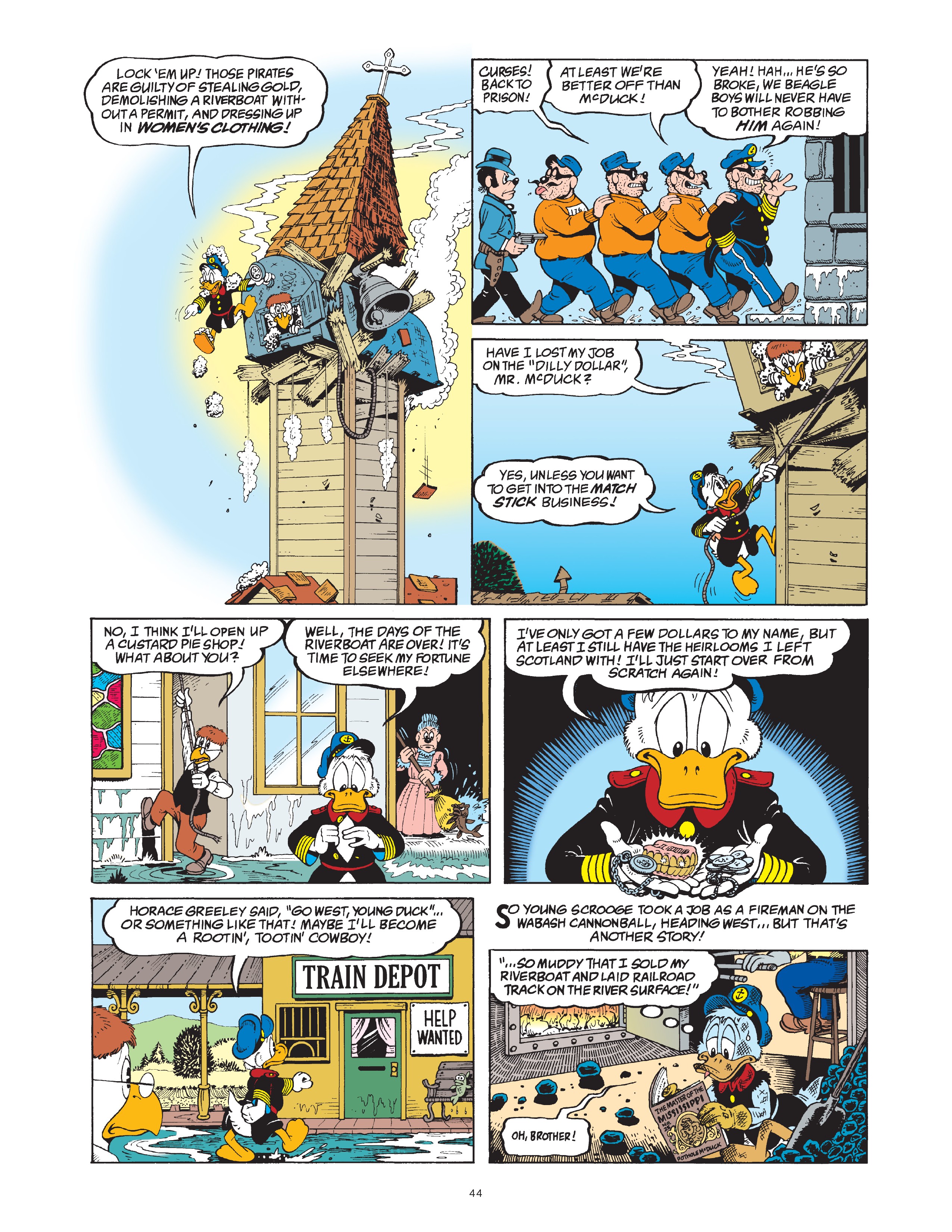 Read online The Complete Life and Times of Scrooge McDuck comic -  Issue # TPB 1 (Part 1) - 51