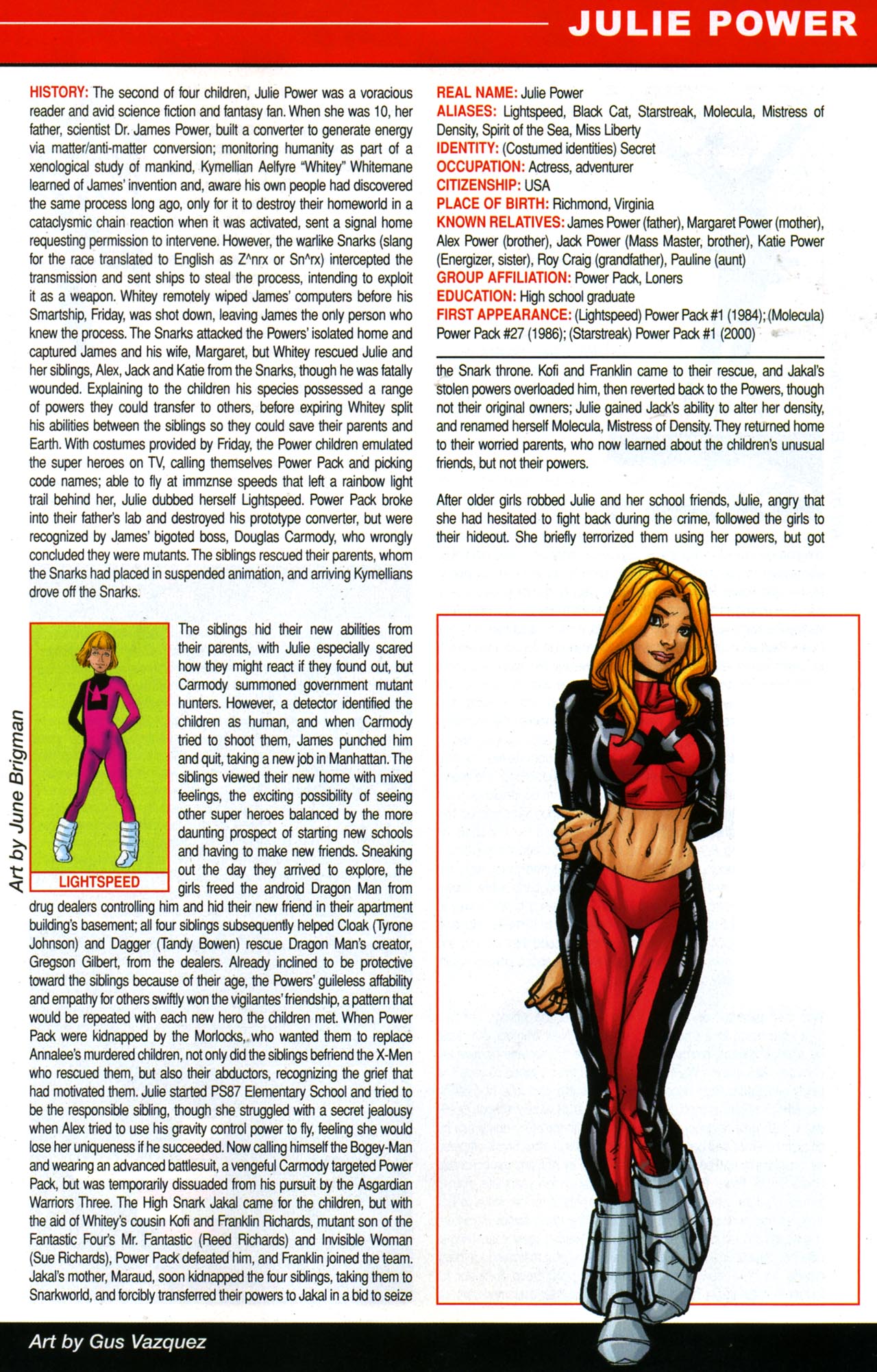 Read online Official Handbook of the Marvel Universe A To Z Update comic -  Issue #4 - 37