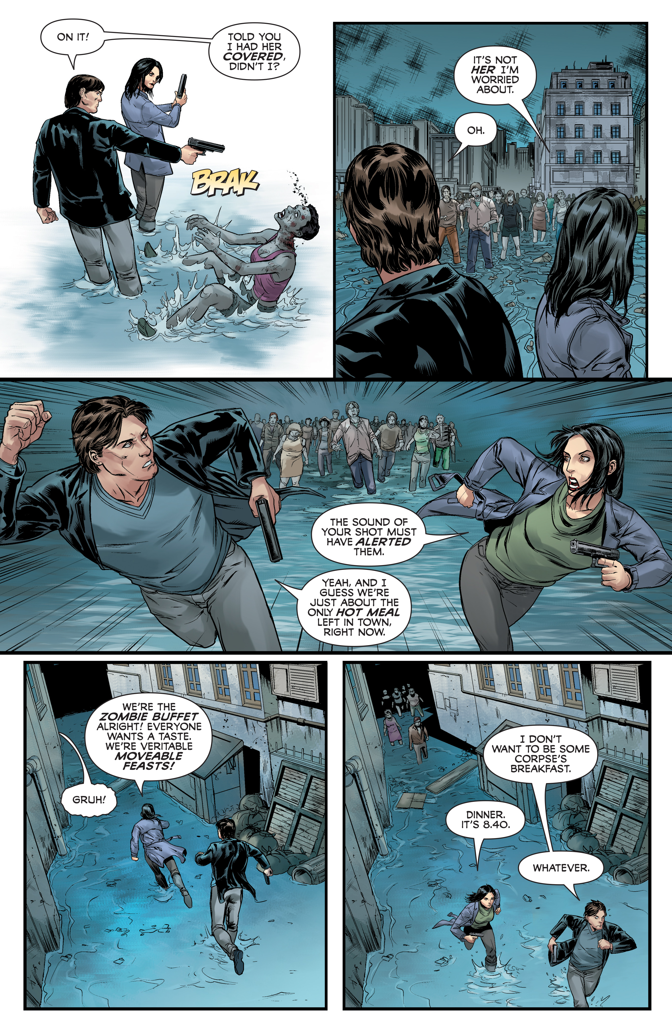 Read online Dean Koontz's Frankenstein: Storm Surge comic -  Issue #5 - 7