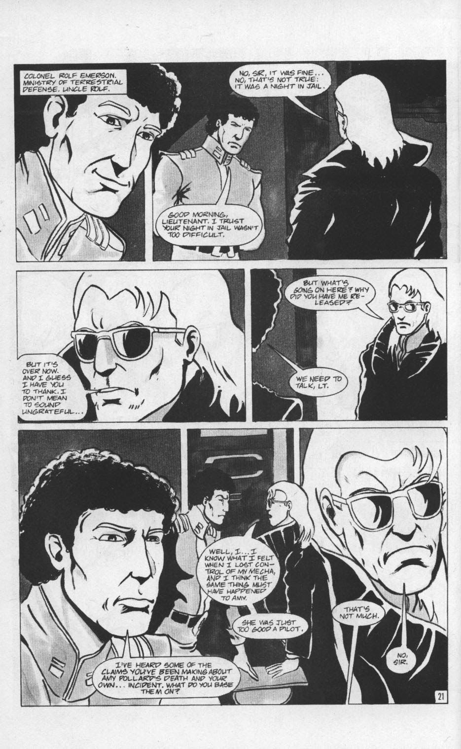 Read online Robotech II: The Sentinels - CyberPirates comic -  Issue #2 - 23