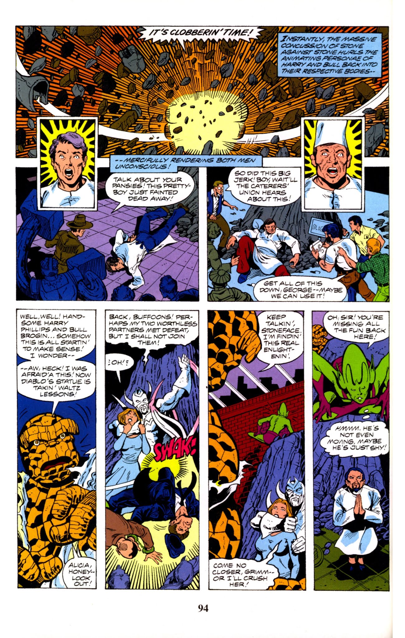 Read online Fantastic Four Visionaries: George Perez comic -  Issue # TPB 2 (Part 1) - 92