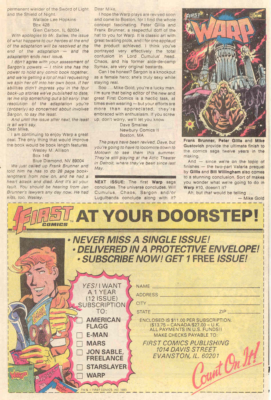 Read online Warp comic -  Issue #8 - 32