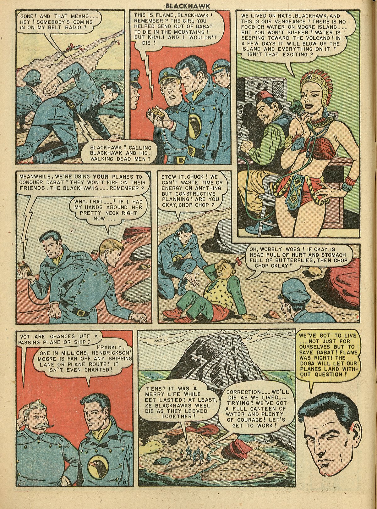 Read online Blackhawk (1957) comic -  Issue #33 - 9