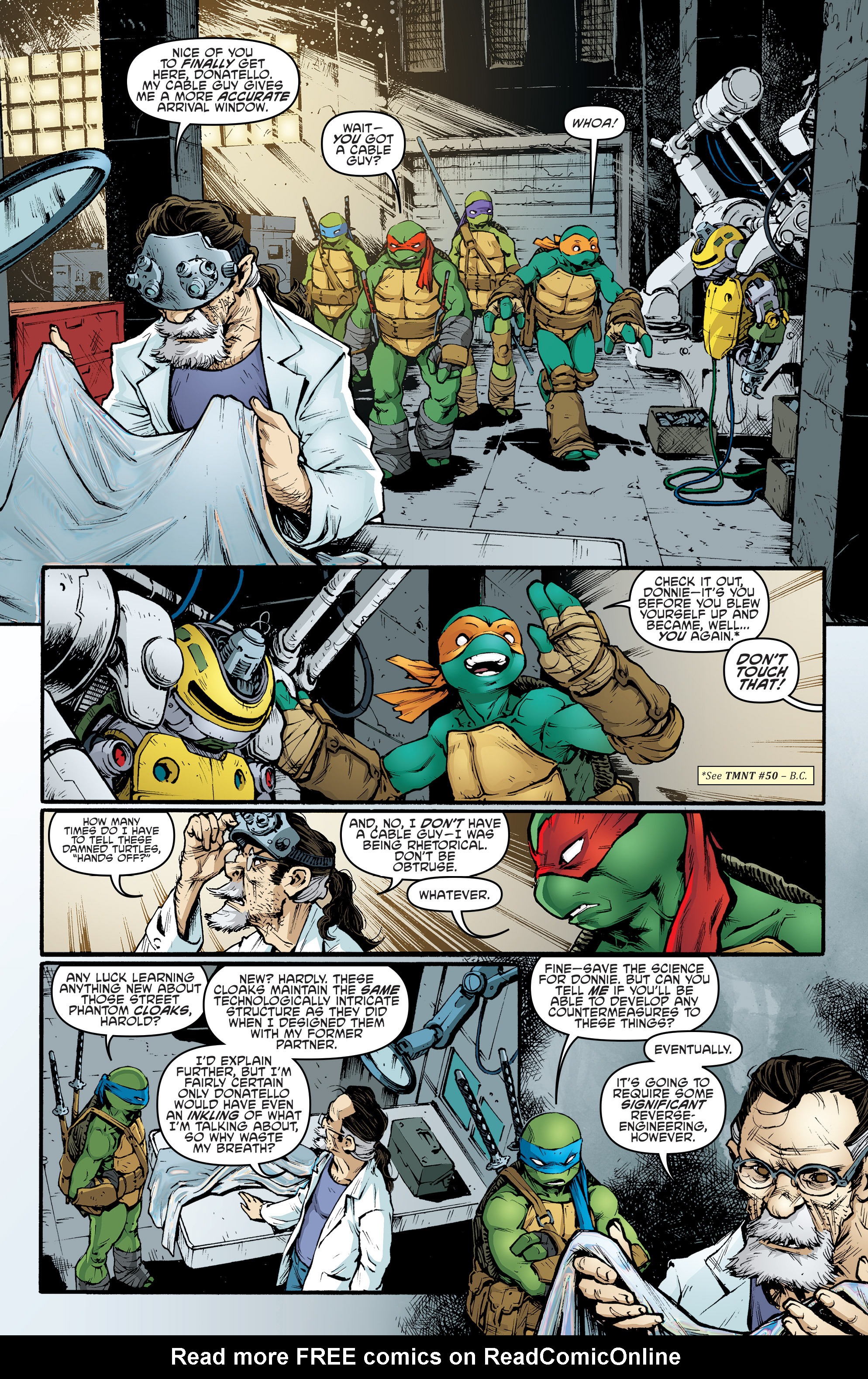 Read online Teenage Mutant Ninja Turtles (2011) comic -  Issue #56 - 4