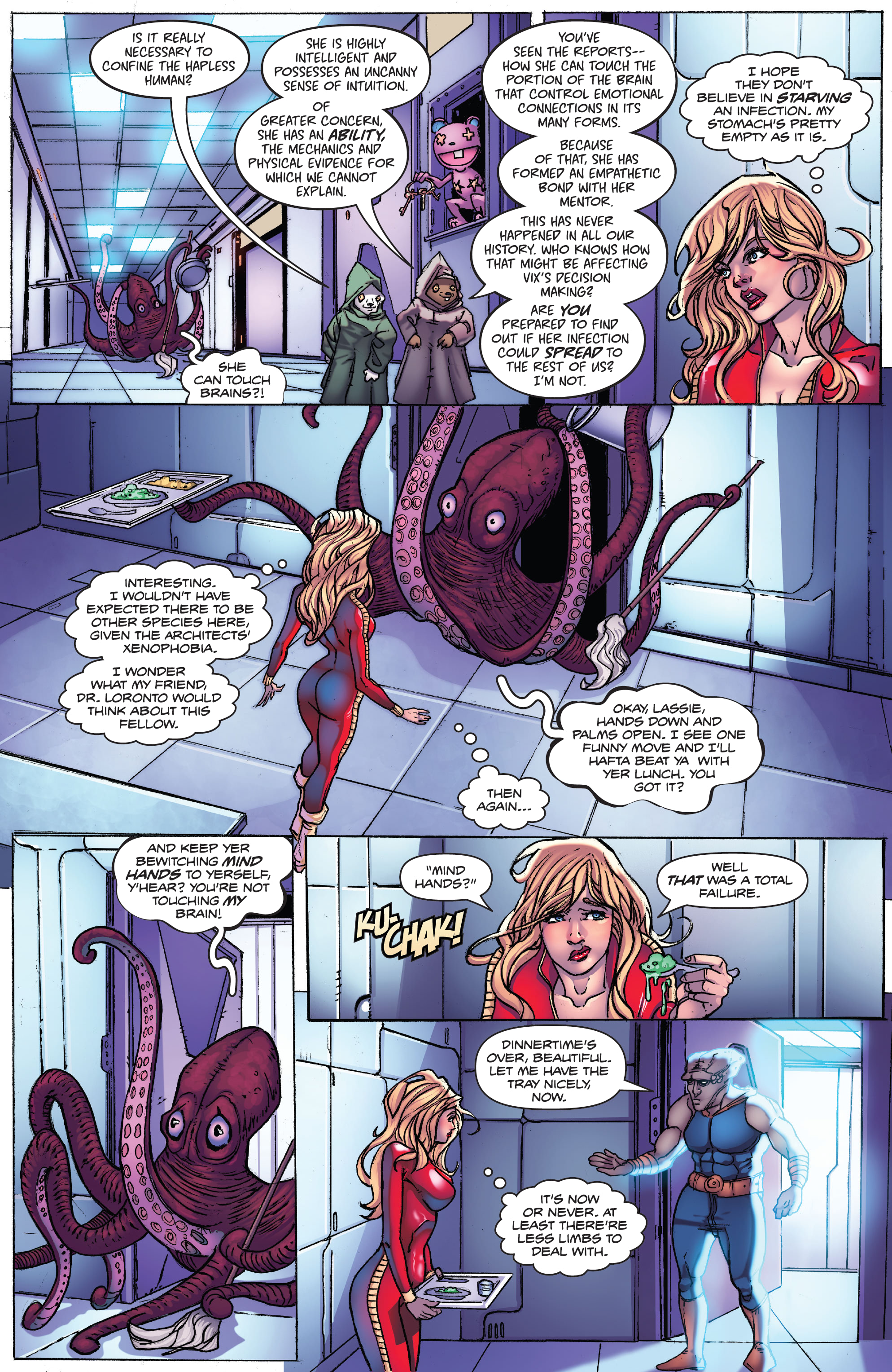 Read online Barbarella: The Center Cannot Hold comic -  Issue #1 - 14