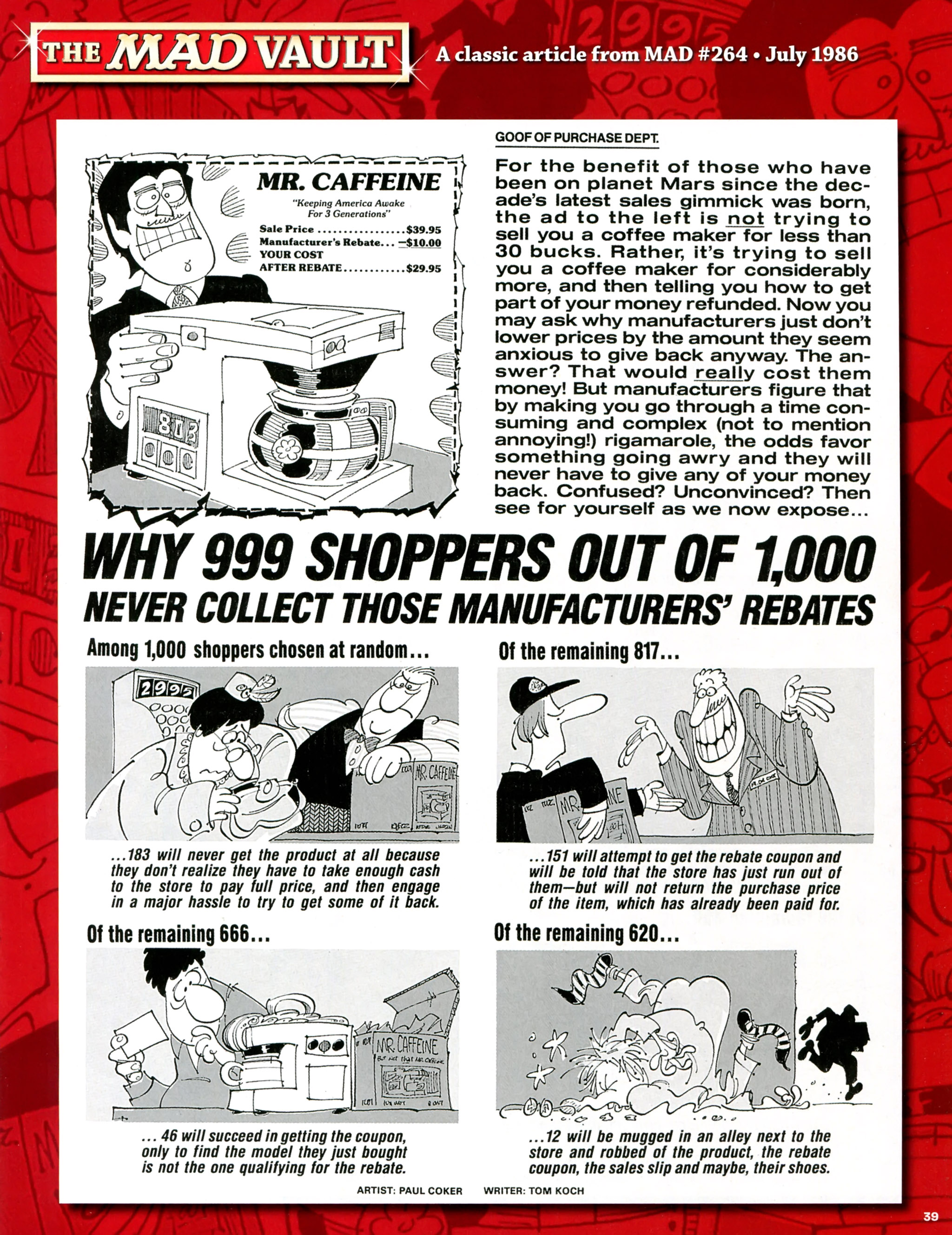 Read online MAD comic -  Issue #534 - 31