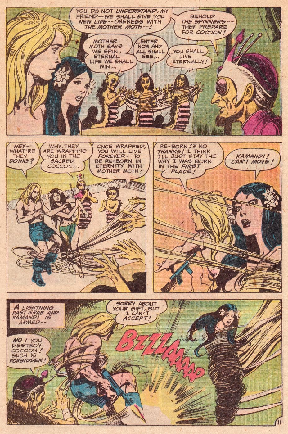 Read online Kamandi, The Last Boy On Earth comic -  Issue #54 - 13