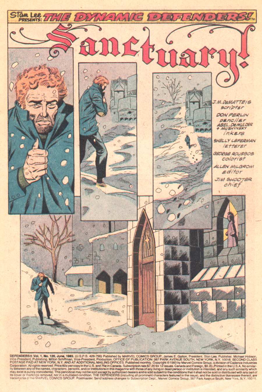 Read online The Defenders (1972) comic -  Issue #120 - 2