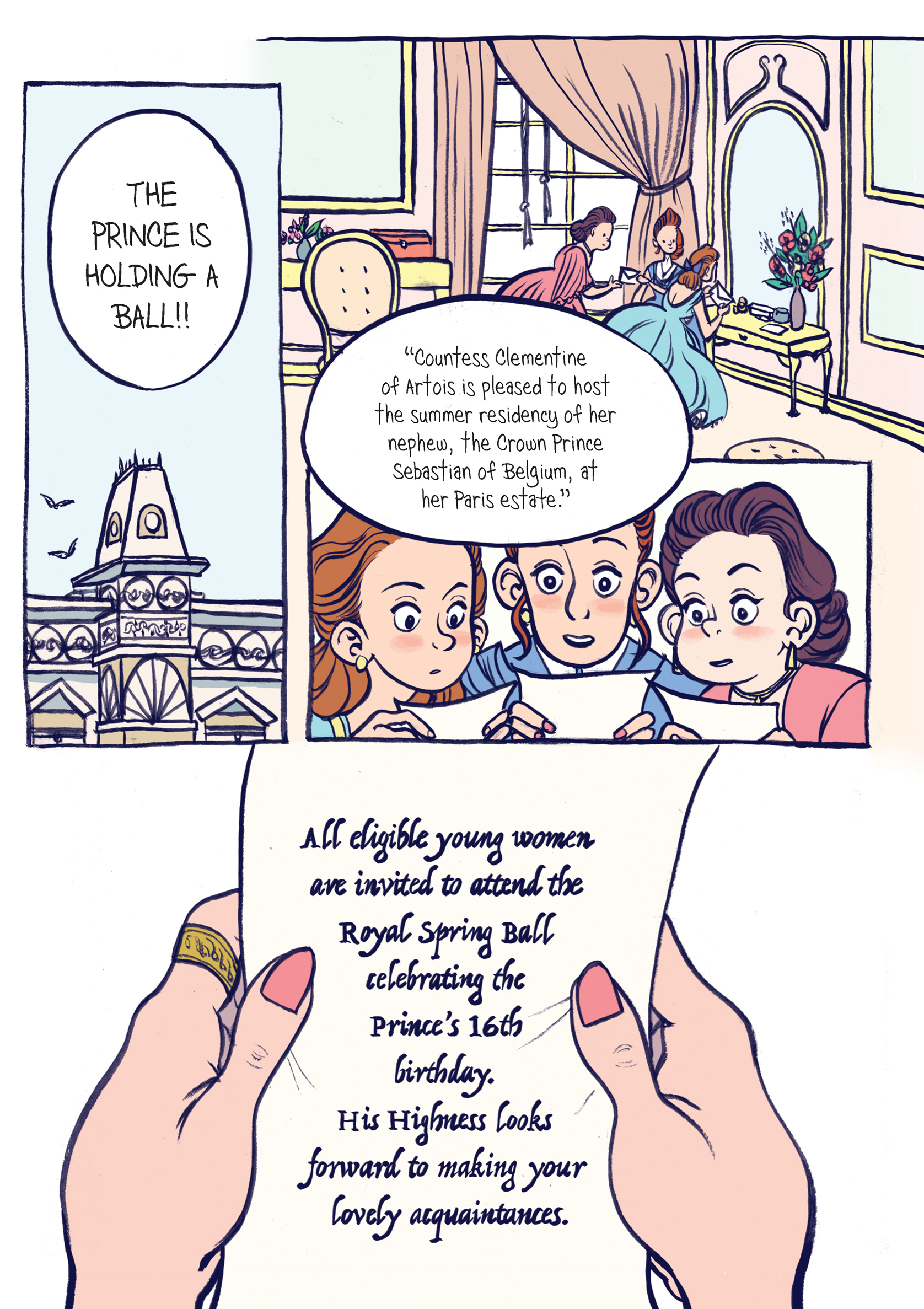Read online The Prince and the Dressmaker comic -  Issue # TPB (Part 1) - 6