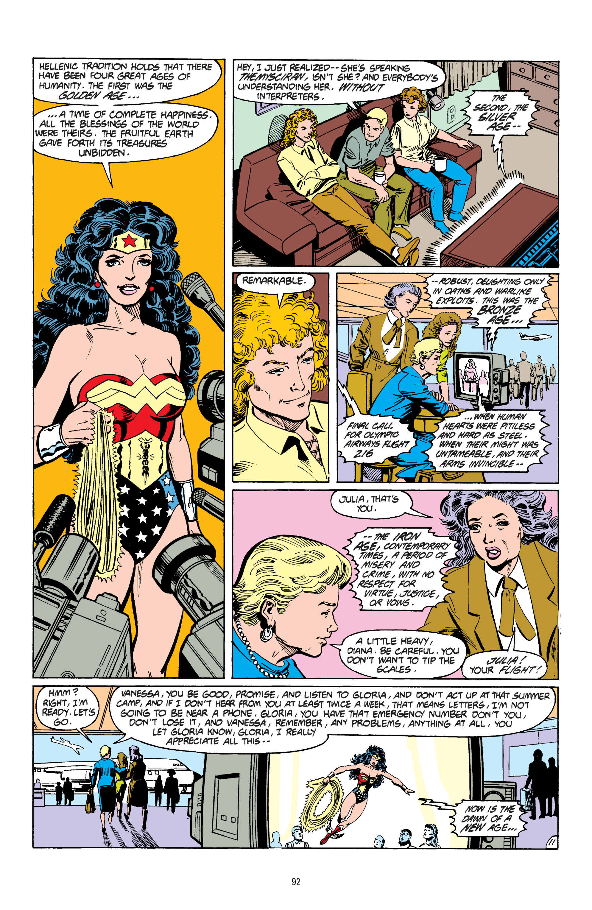 Read online Wonder Woman By George Pérez comic -  Issue # TPB 4 (Part 1) - 92