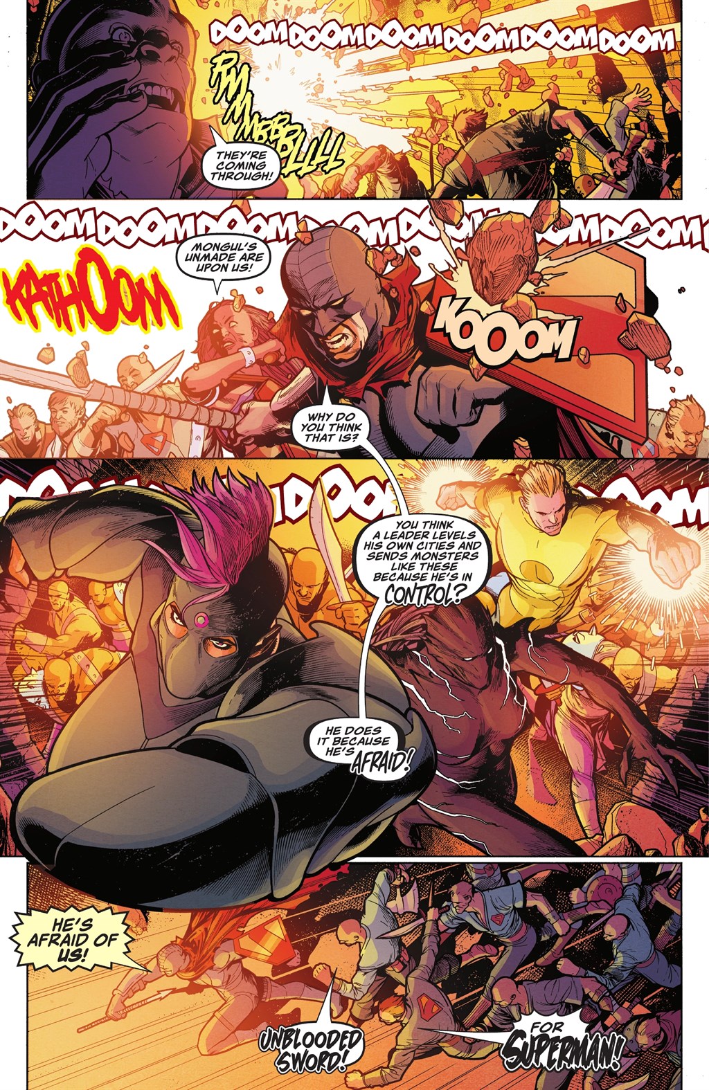 Read online Superman: Action Comics: Warworld Revolution comic -  Issue # TPB (Part 2) - 78