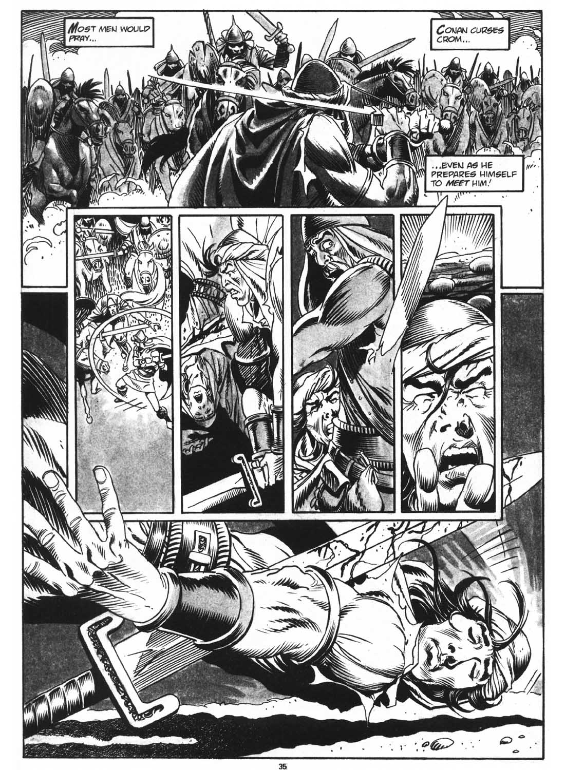 The Savage Sword Of Conan issue 160 - Page 37