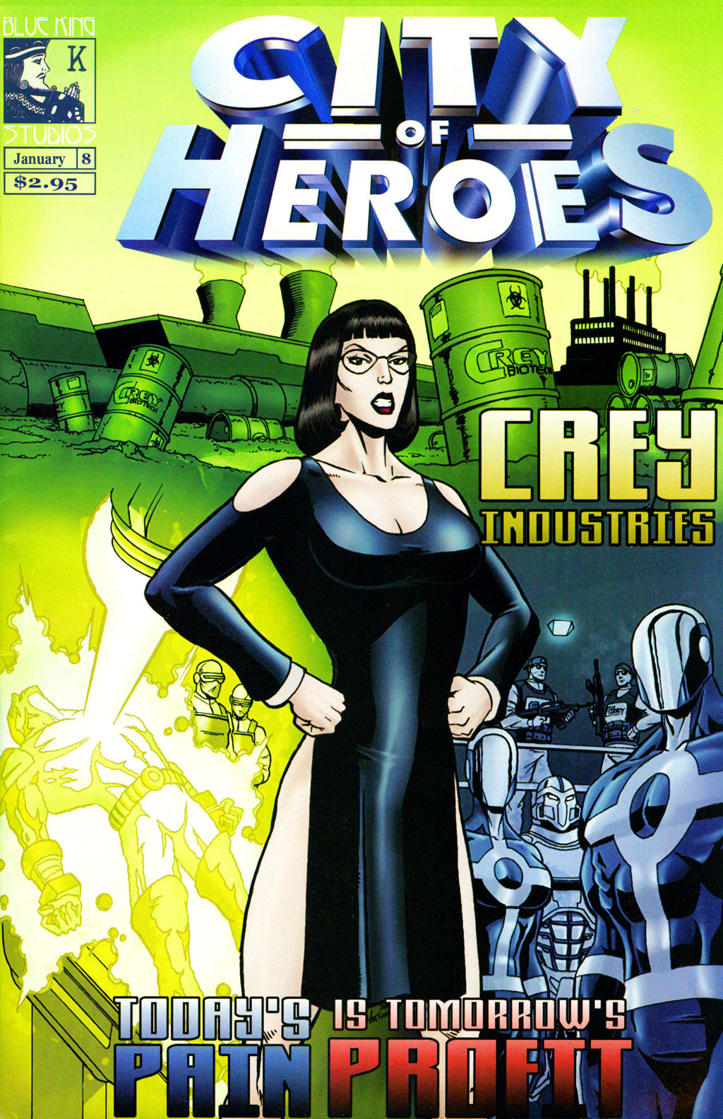 Read online City of Heroes (2004) comic -  Issue #8 - 1