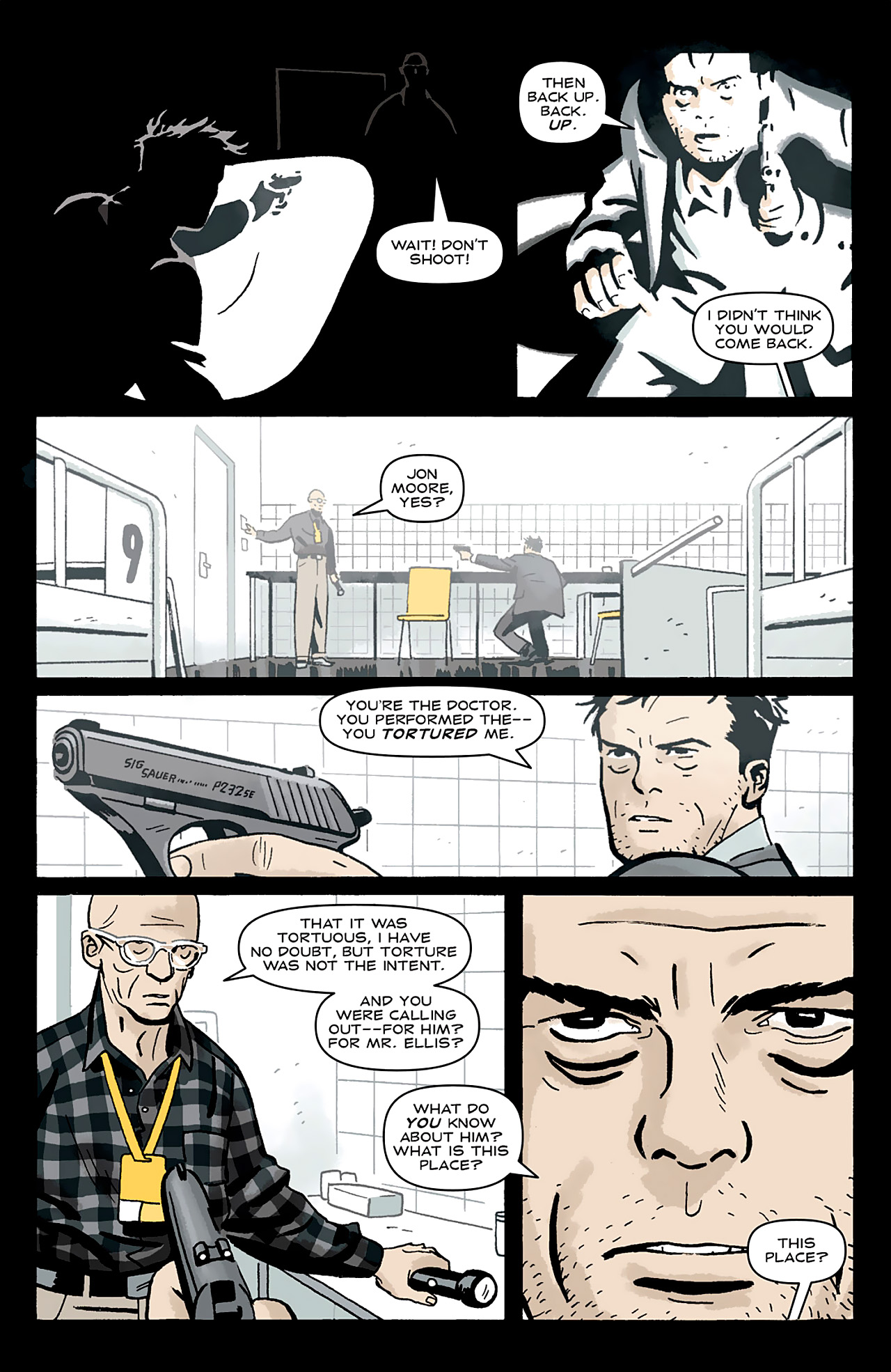 Read online Who is Jake Ellis? comic -  Issue #5 - 9