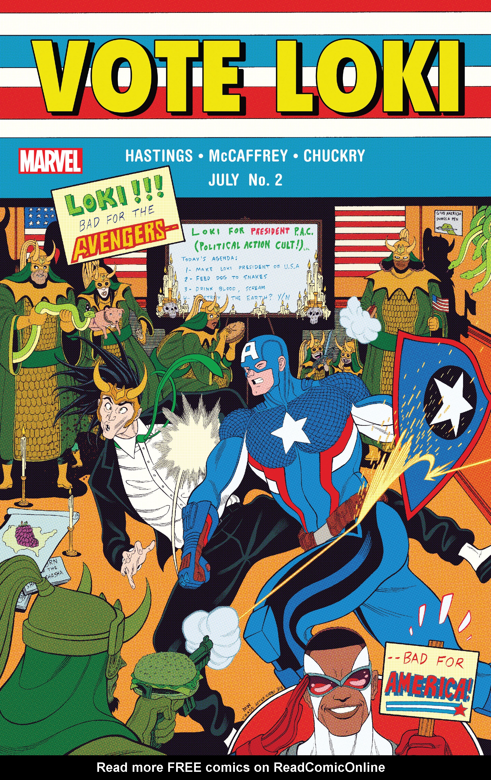Read online Vote Loki comic -  Issue #2 - 1