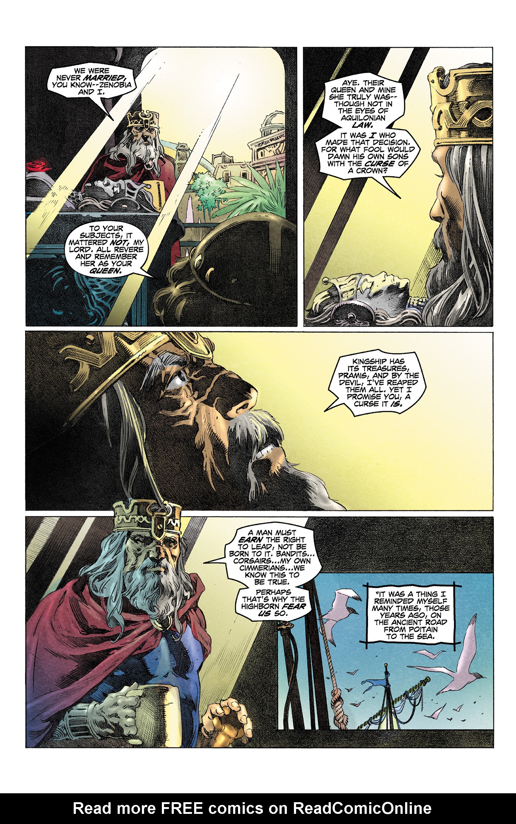 Read online King Conan: The Conqueror comic -  Issue #1 - 5