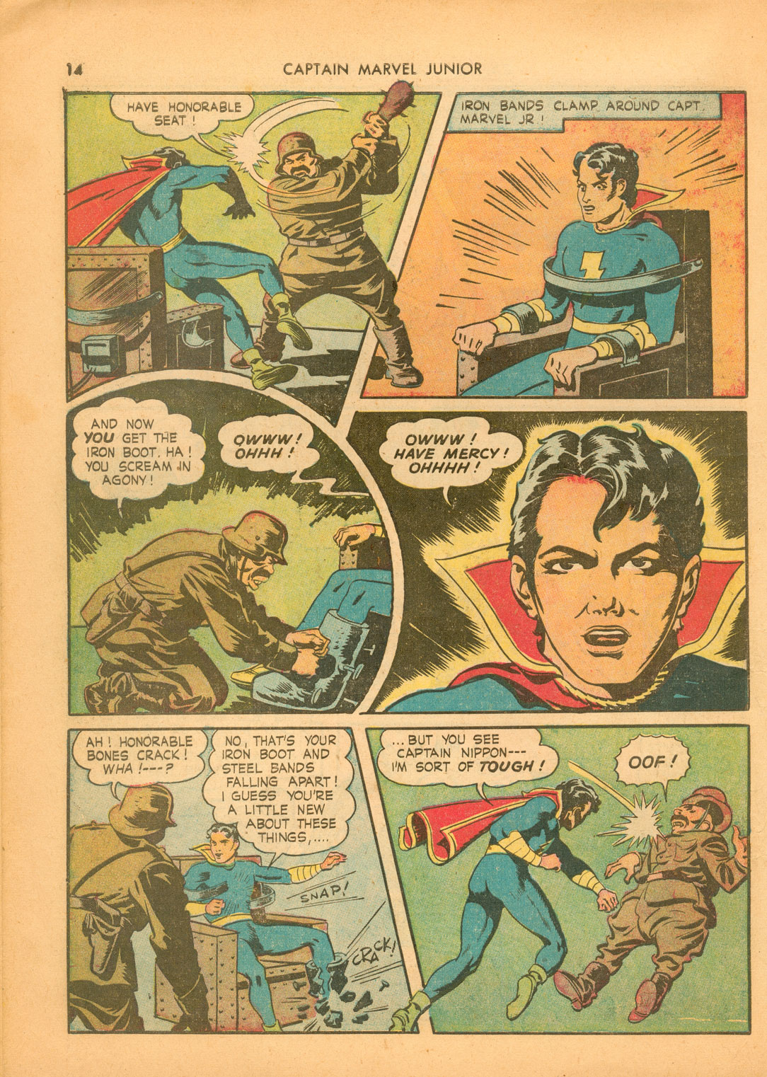 Read online Captain Marvel, Jr. comic -  Issue #2 - 14