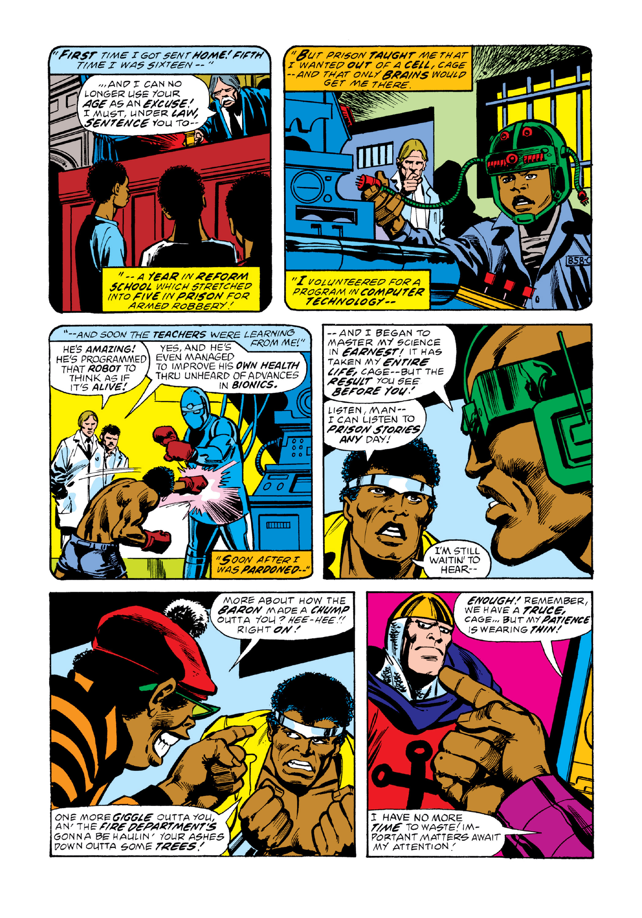 Read online Marvel Masterworks: Luke Cage, Power Man comic -  Issue # TPB 3 (Part 2) - 62