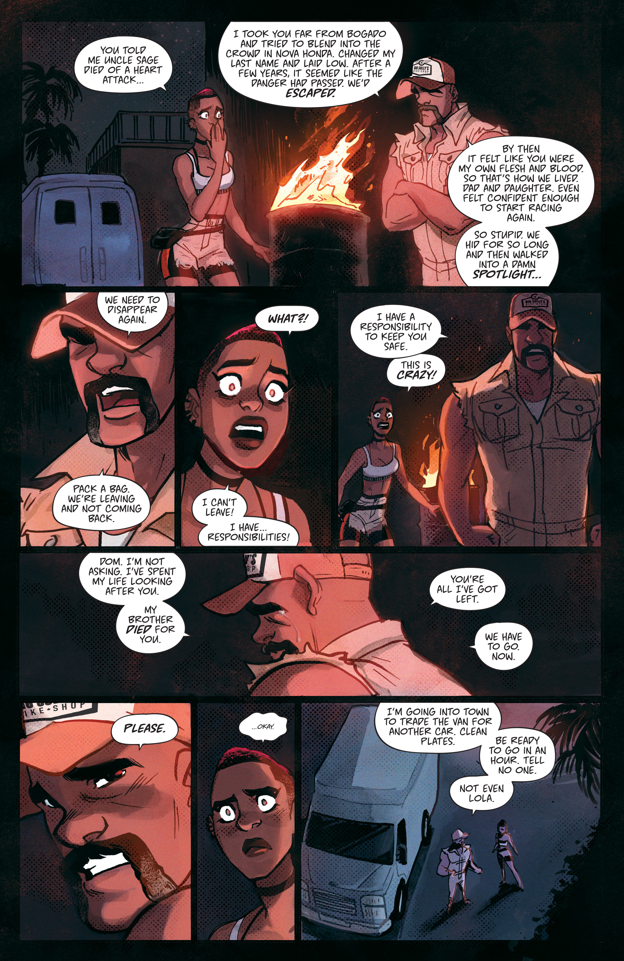 Read online Motor Crush comic -  Issue #5 - 9