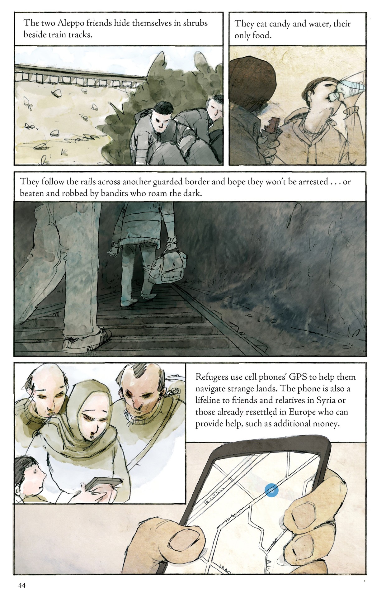 Read online The Unwanted: Stories of the Syrian Refugees comic -  Issue # TPB - 40