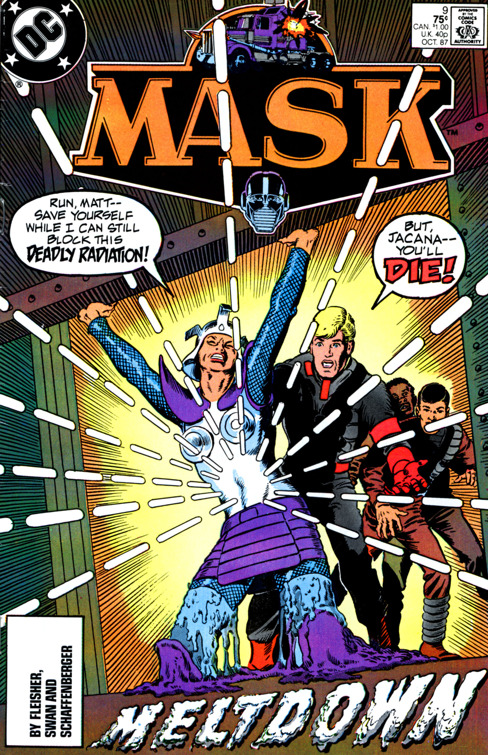 Read online MASK (1987) comic -  Issue #9 - 1