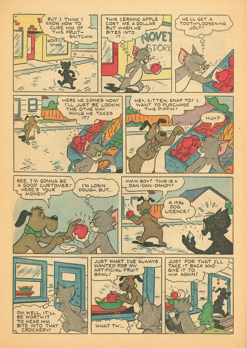 Read online Tom & Jerry Comics comic -  Issue #108 - 16