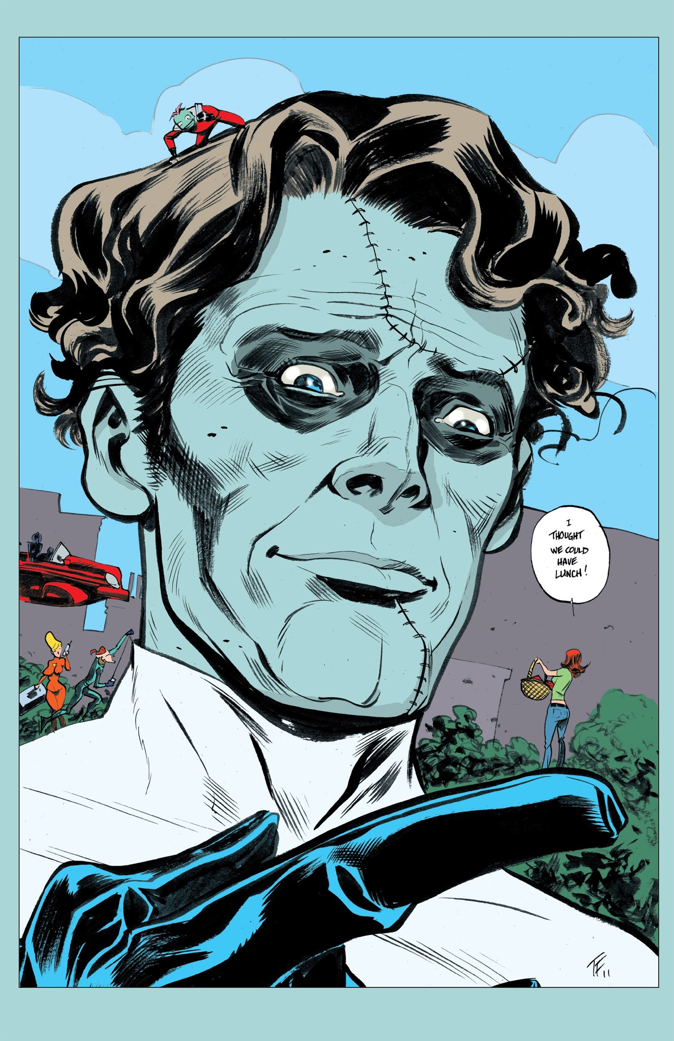 Read online Madman 20th Anniversary Monster! comic -  Issue # TPB - 116