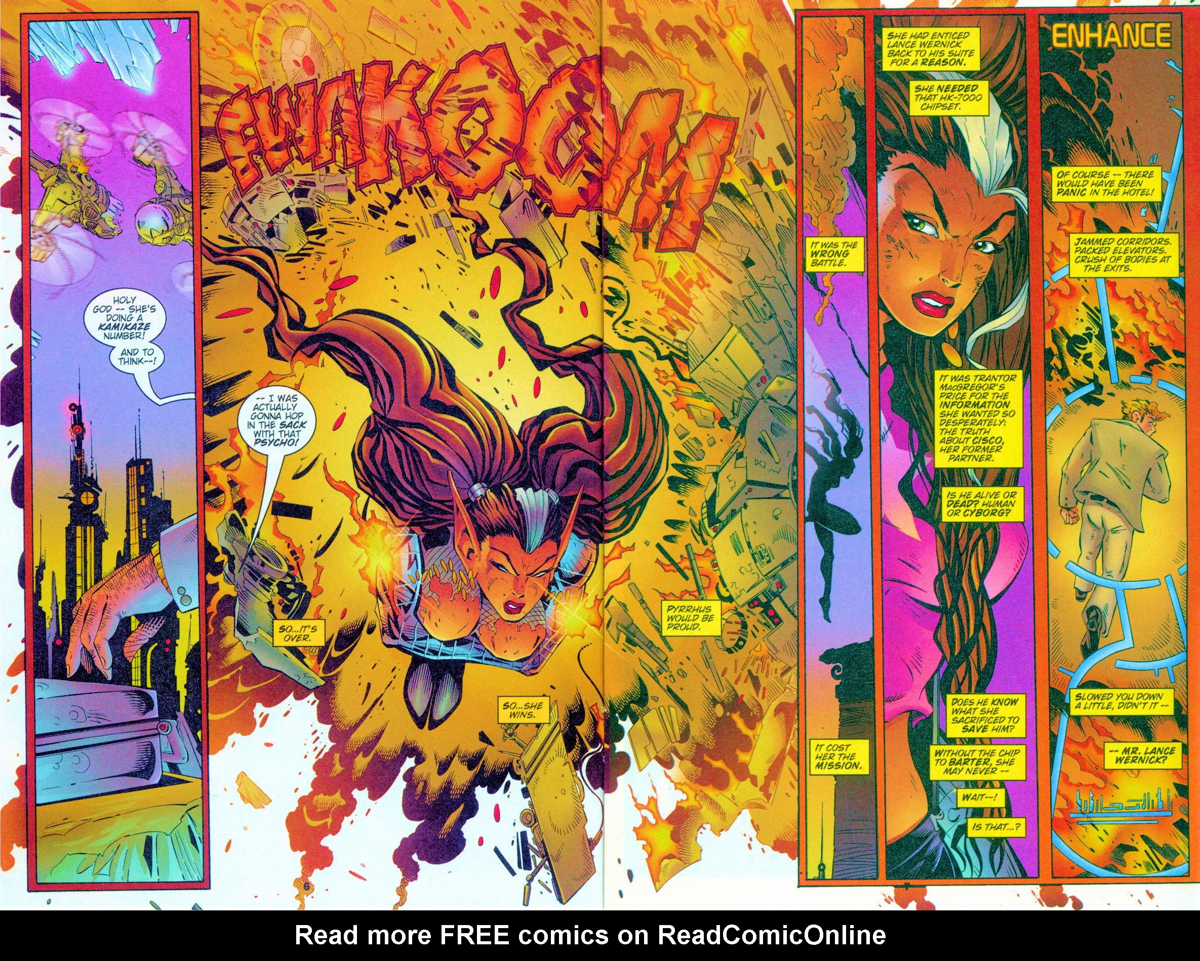 Read online Cybernary comic -  Issue #3 - 7