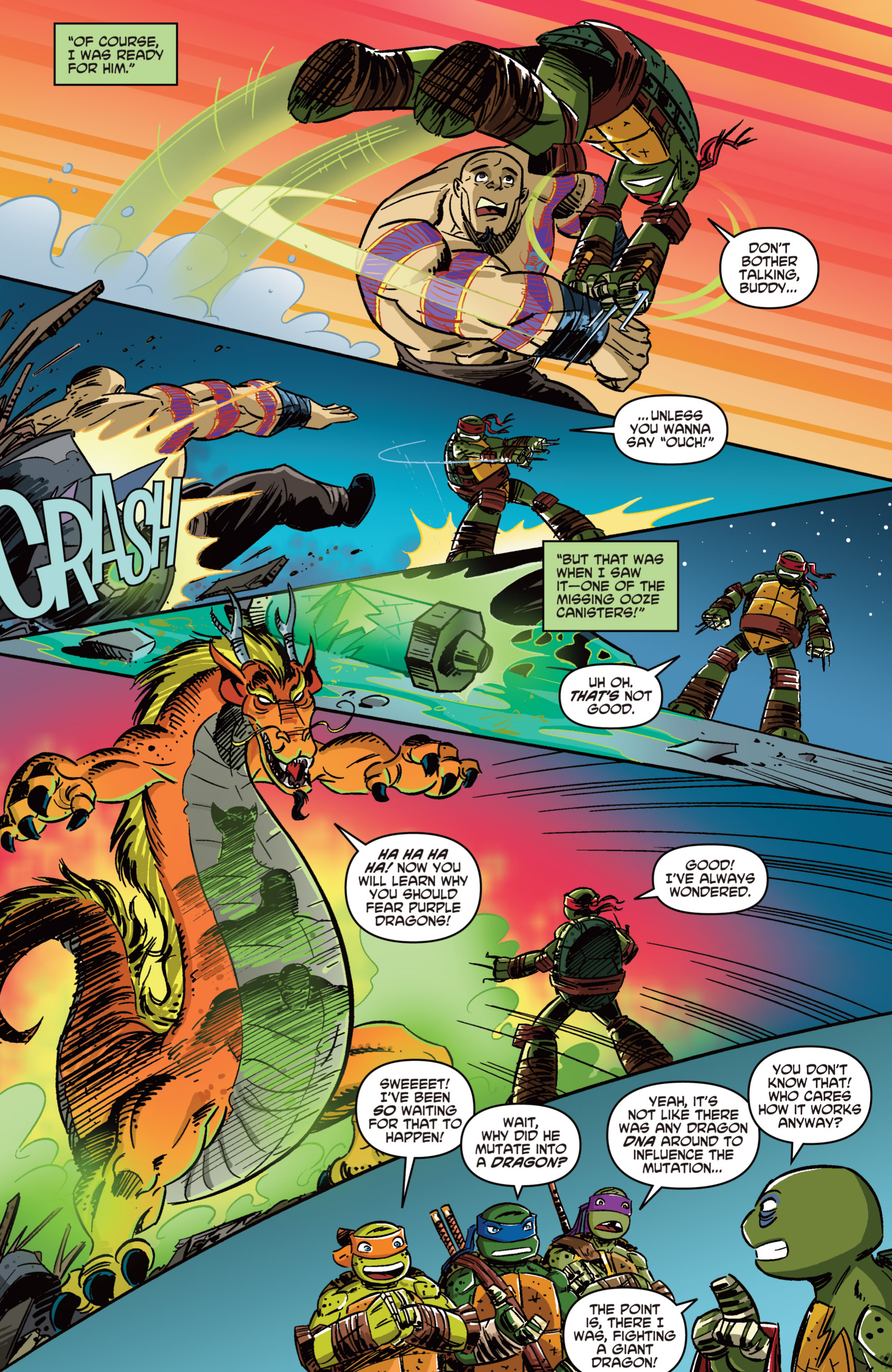 Read online Teenage Mutant Ninja Turtles New Animated Adventures comic -  Issue #9 - 20
