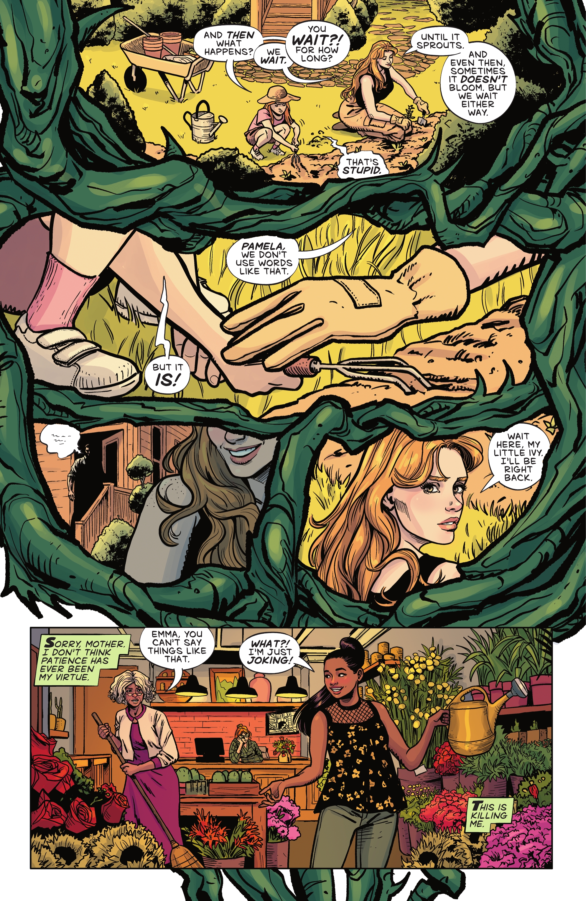 Read online DC's Legion of Bloom comic -  Issue # TPB - 4