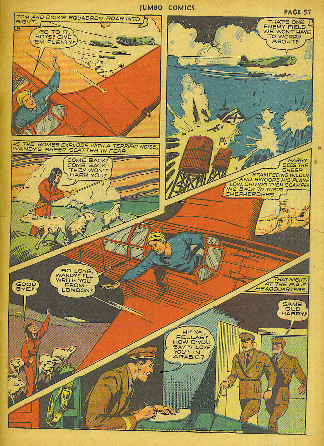 Read online Jumbo Comics comic -  Issue #38 - 59