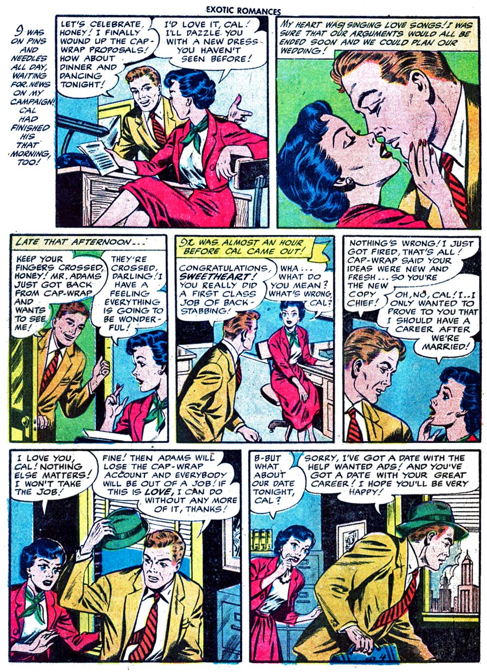 Read online Exotic Romances comic -  Issue #27 - 29