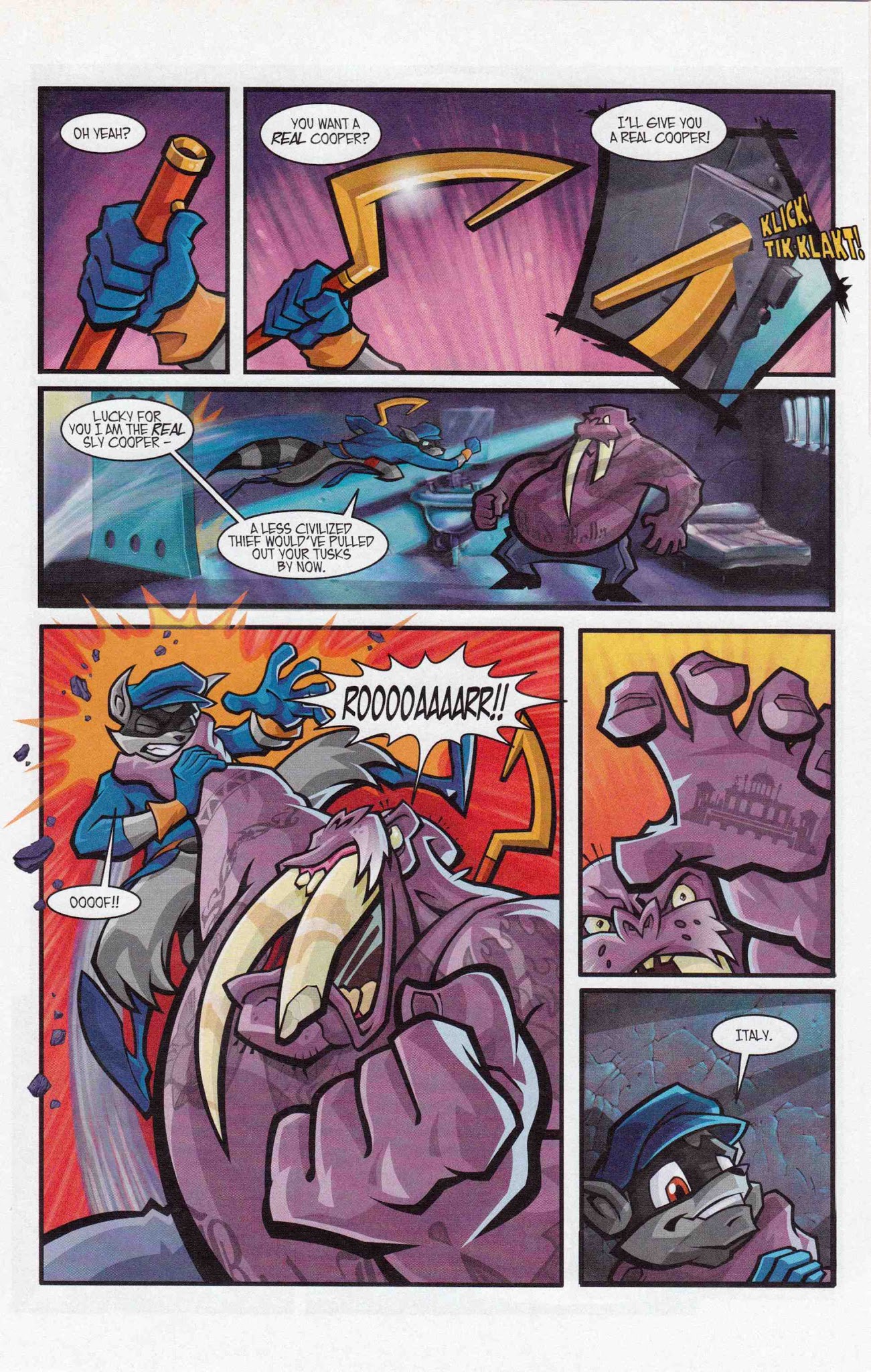 Read online The Adventures of Sly Cooper comic -  Issue #2 - 9