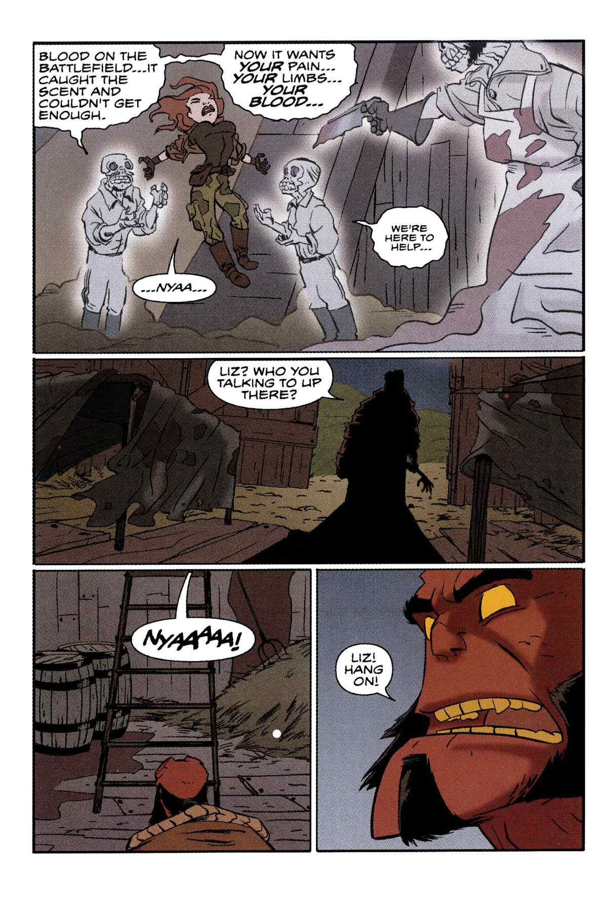 Read online Hellboy Animated: Phantom Limbs comic -  Issue # Full - 15