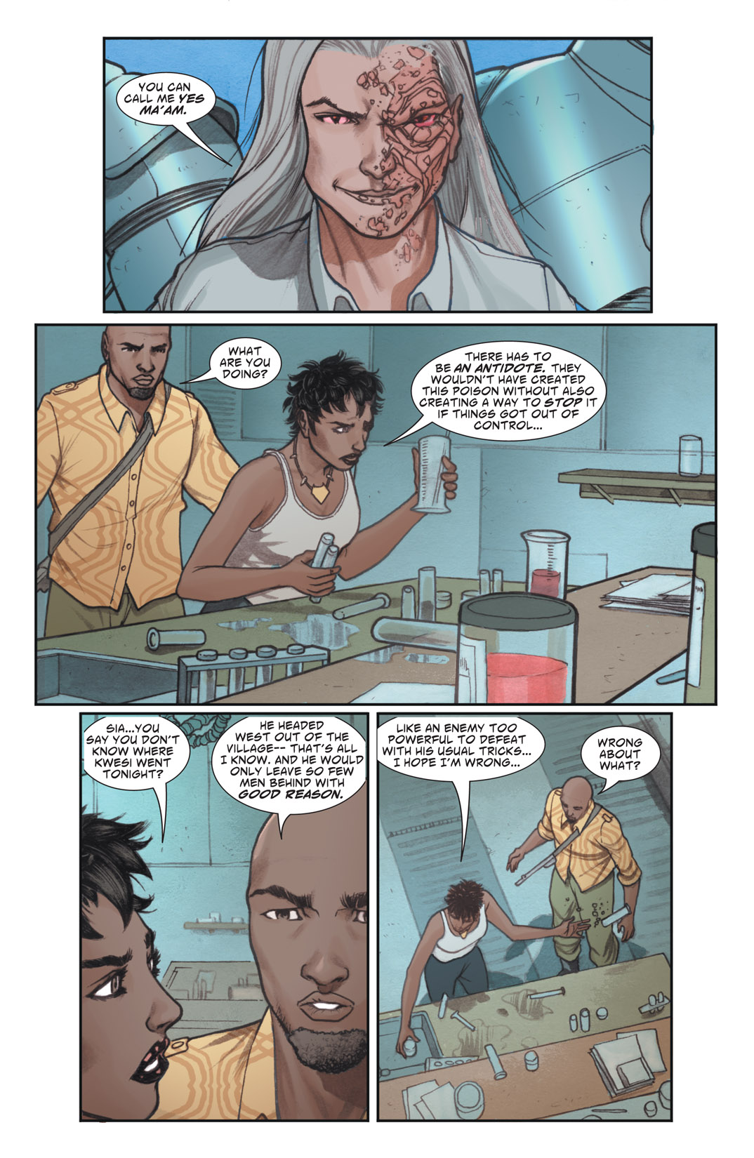 Read online Vixen: Return of the Lion comic -  Issue #4 - 21