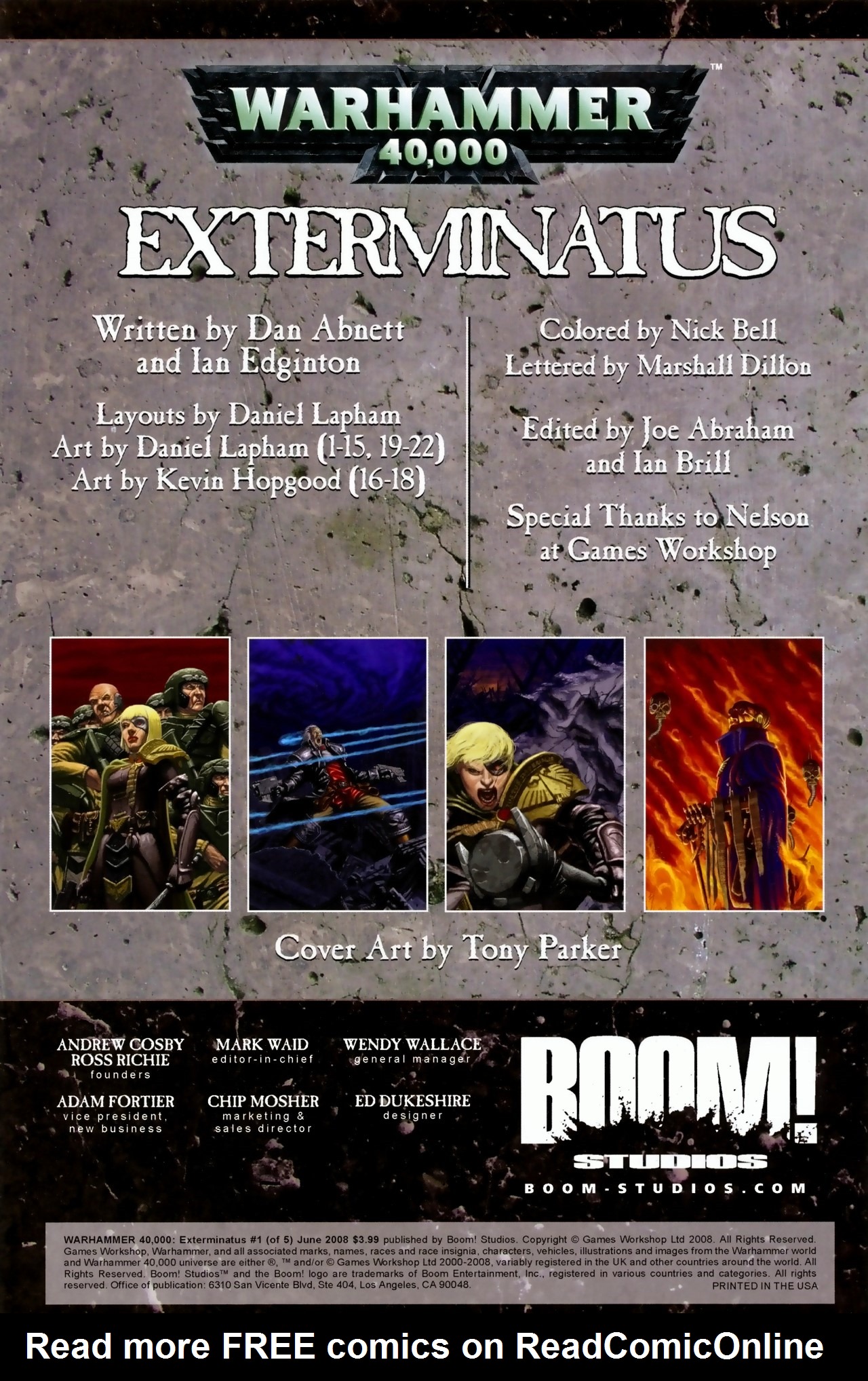 Read online Warhammer 40,000: Exterminatus comic -  Issue #1 - 2